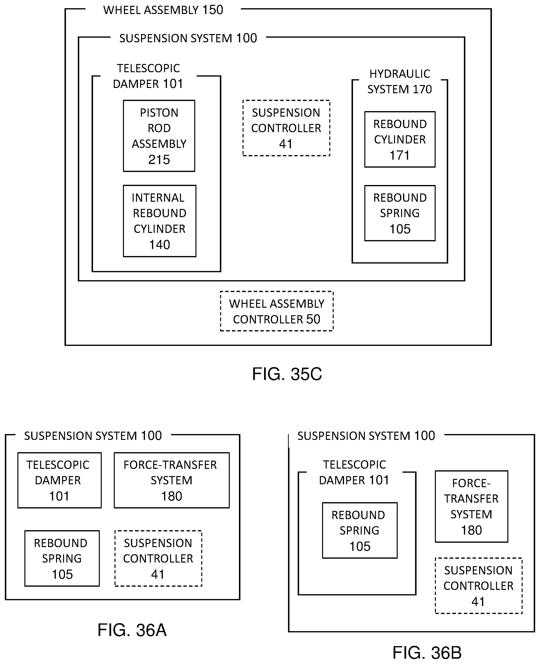 Patent US11780285 Figure 18 – Adaptive suspension system
