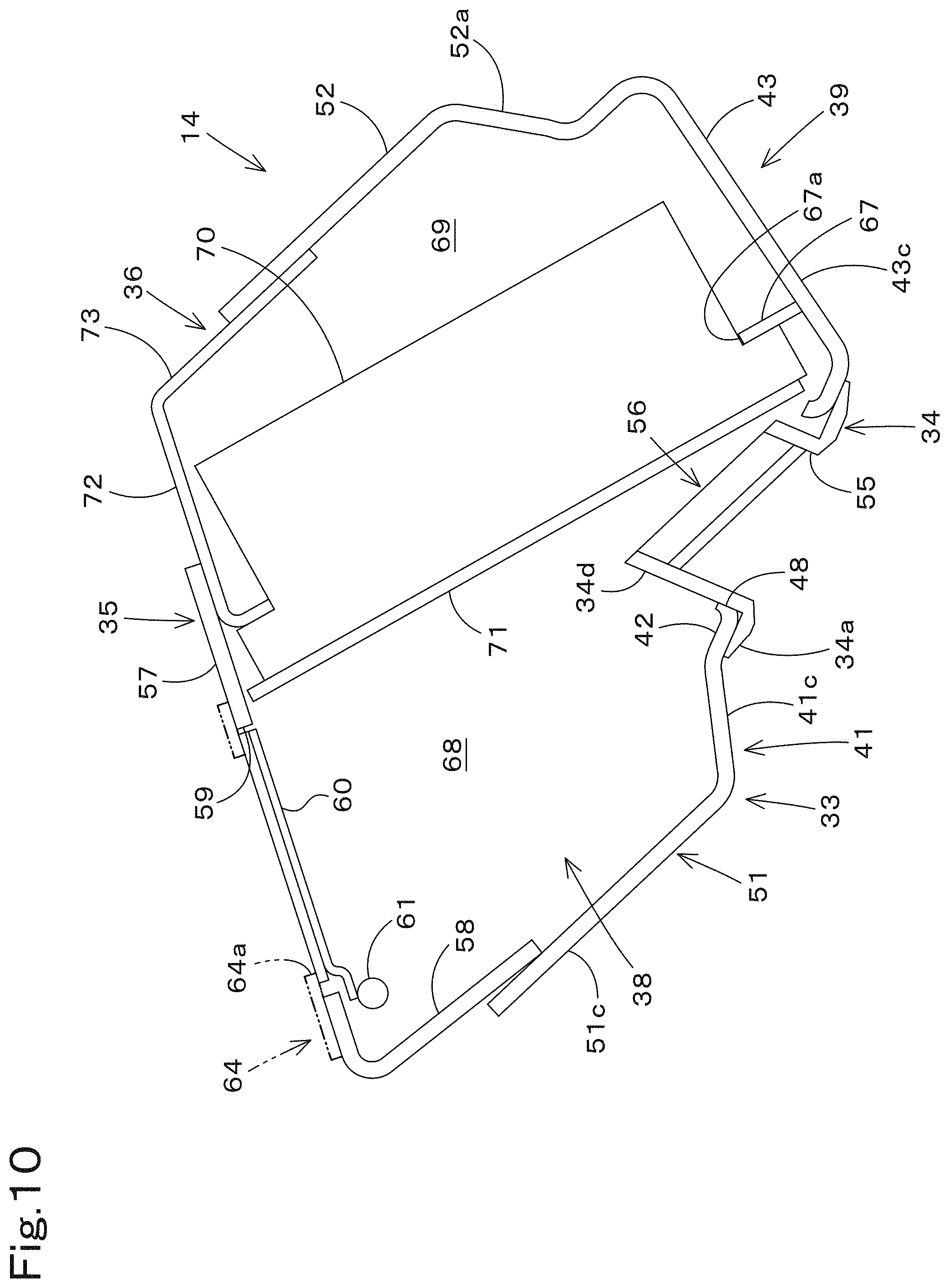 Patent US11780286 Figure 10 – Cabin