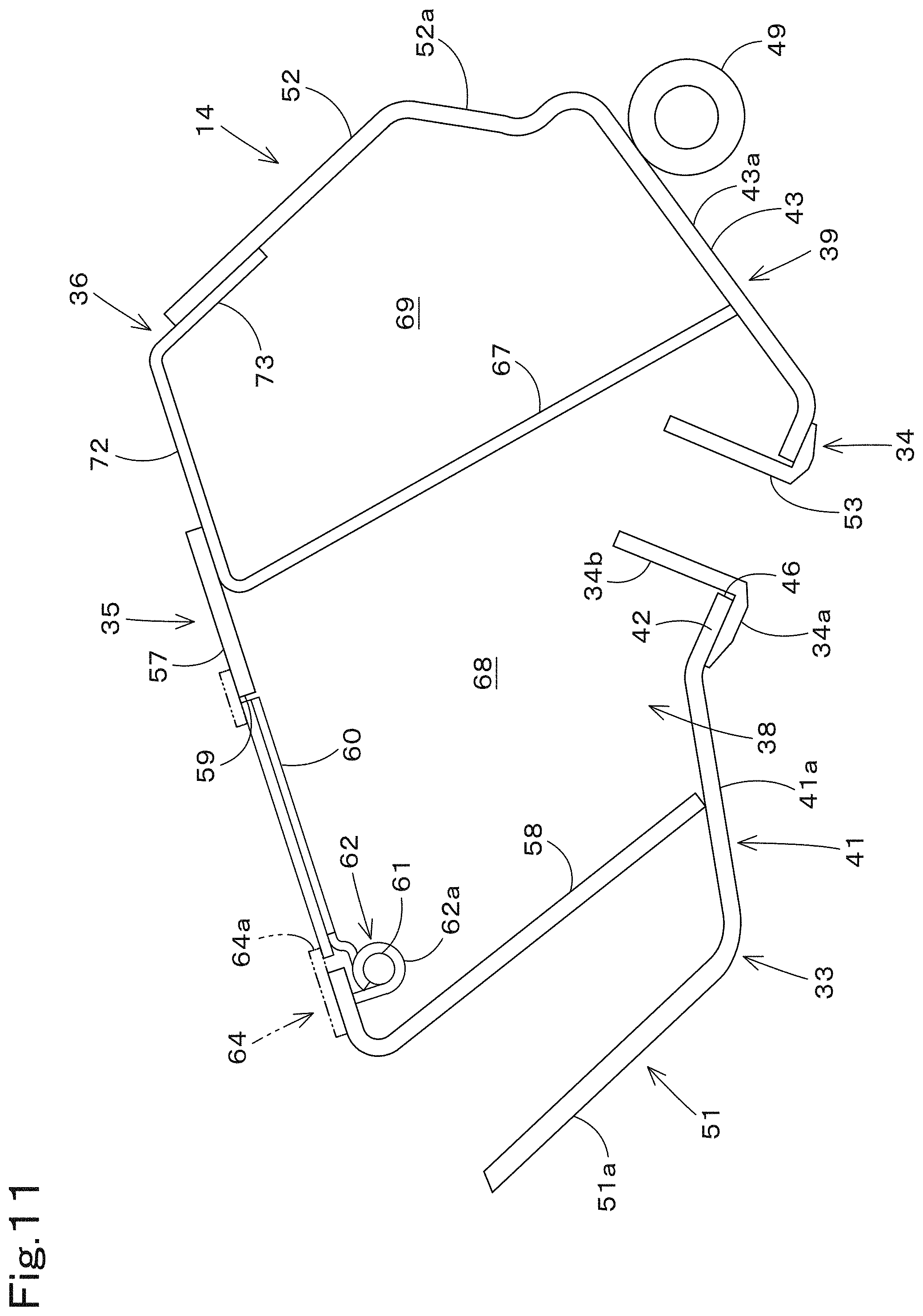 Patent US11780286 Figure 11 – Cabin