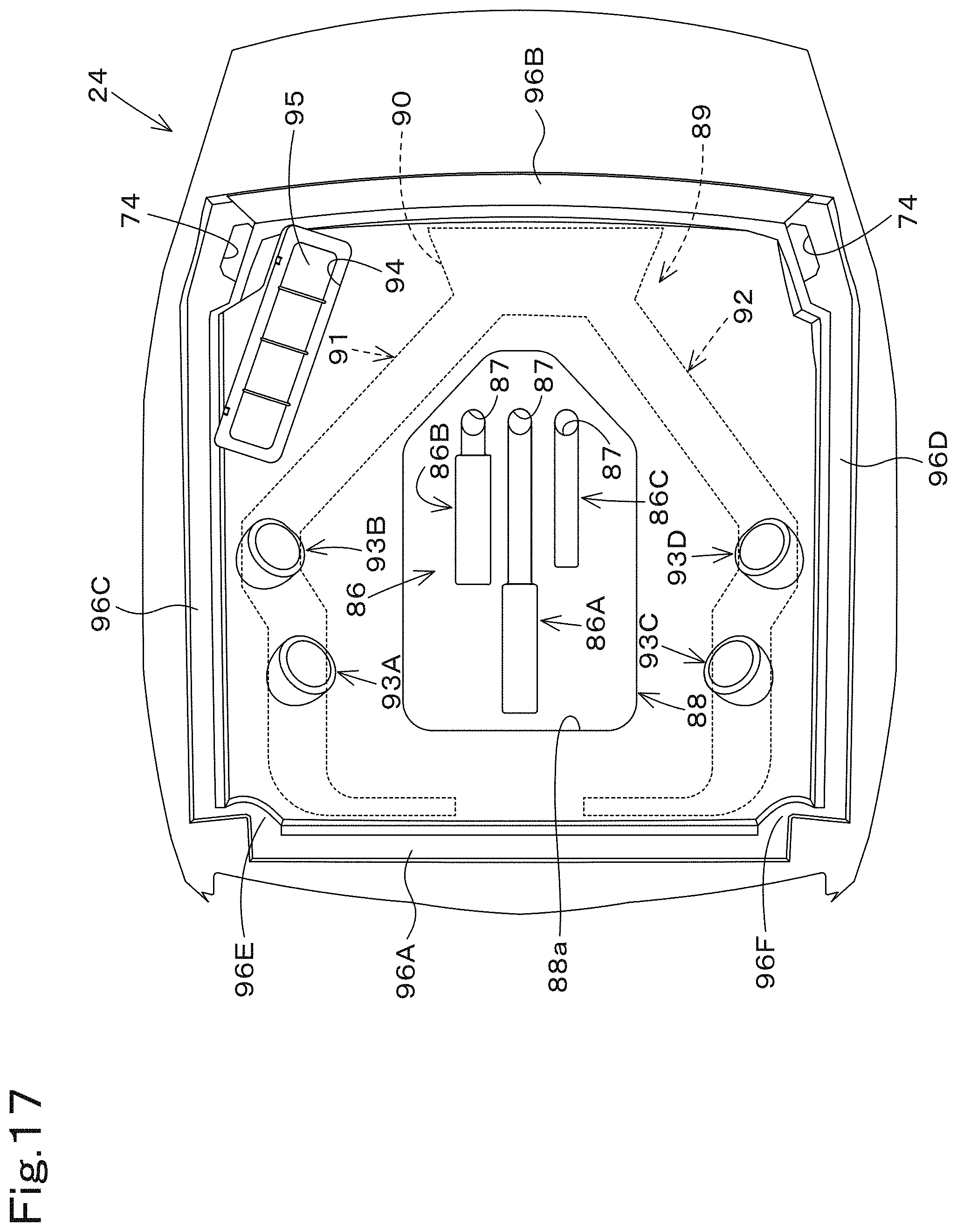 Patent US11780286 Figure 17 – Cabin