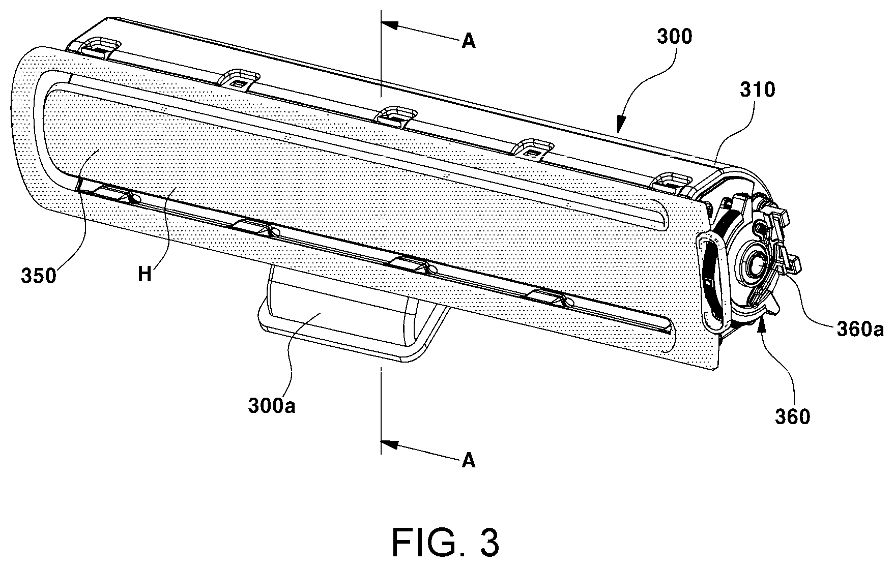 Patent US11780294 Figure 3 – Air conditioning device for vehicle