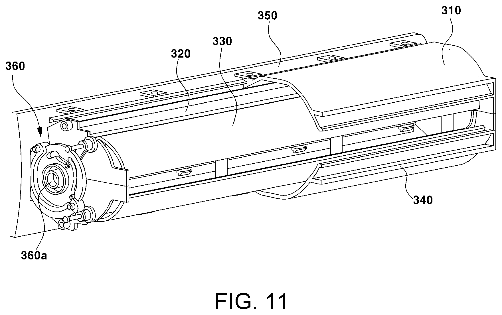 Patent US11780294 Figure 11 – Air conditioning device for vehicle