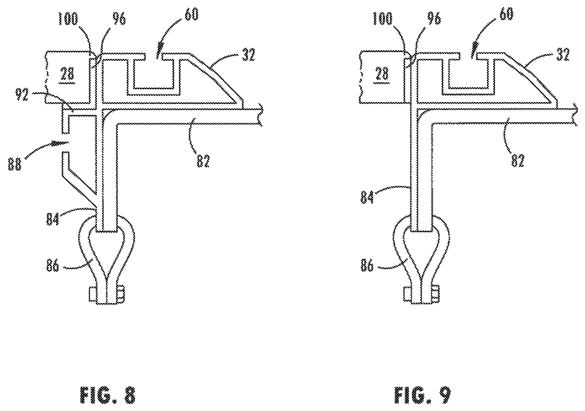 Patent US11780305 Figure 7 – Tonneau system for use with a pickup truck