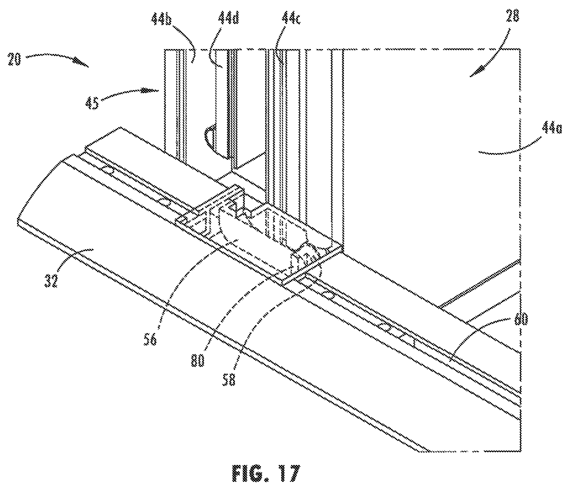 Patent US11780305 Figure 15 – Tonneau system for use with a pickup truck