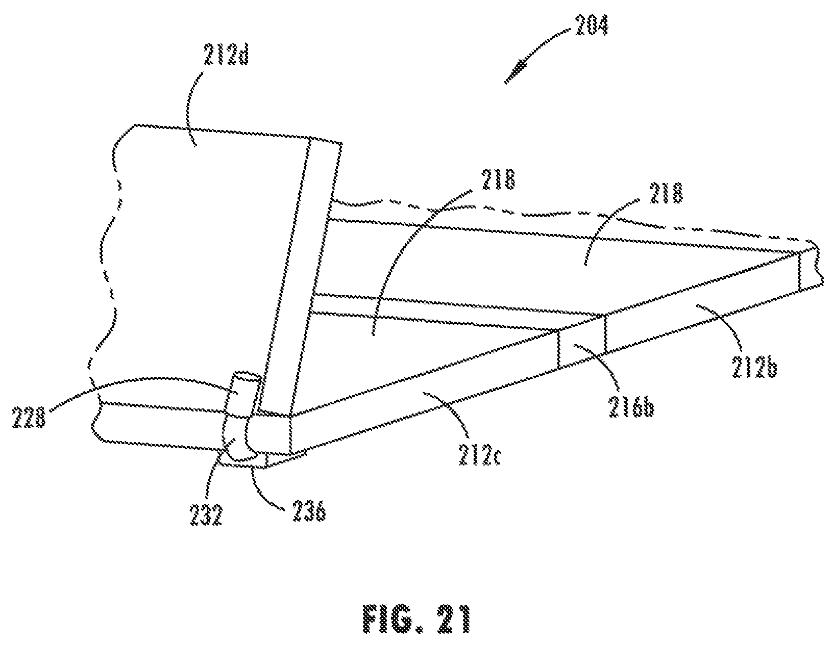 Patent US11780305 Figure 19 – Tonneau system for use with a pickup truck