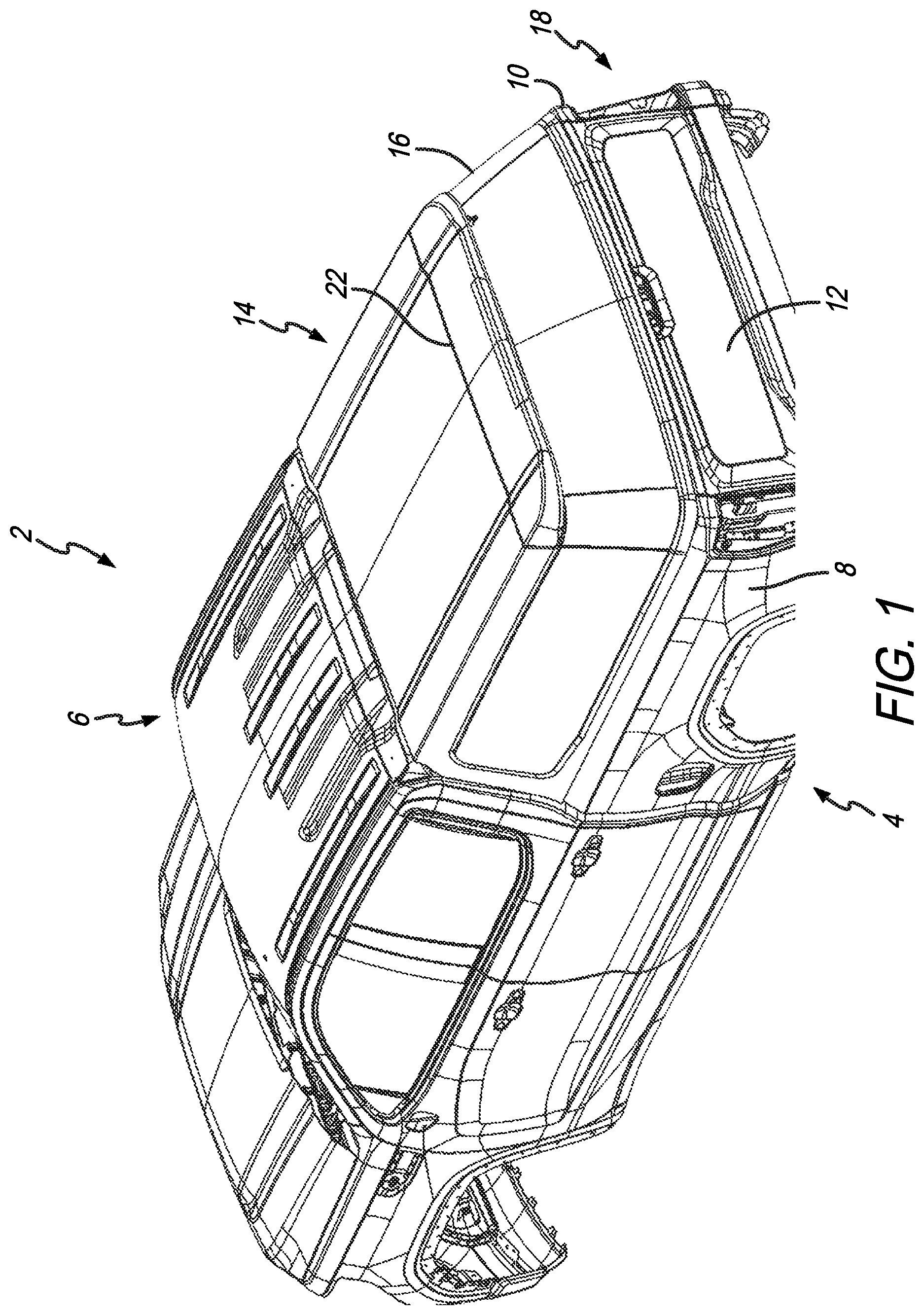 Patent US11780306 Figure 1 – Low voltage system controller for a truck