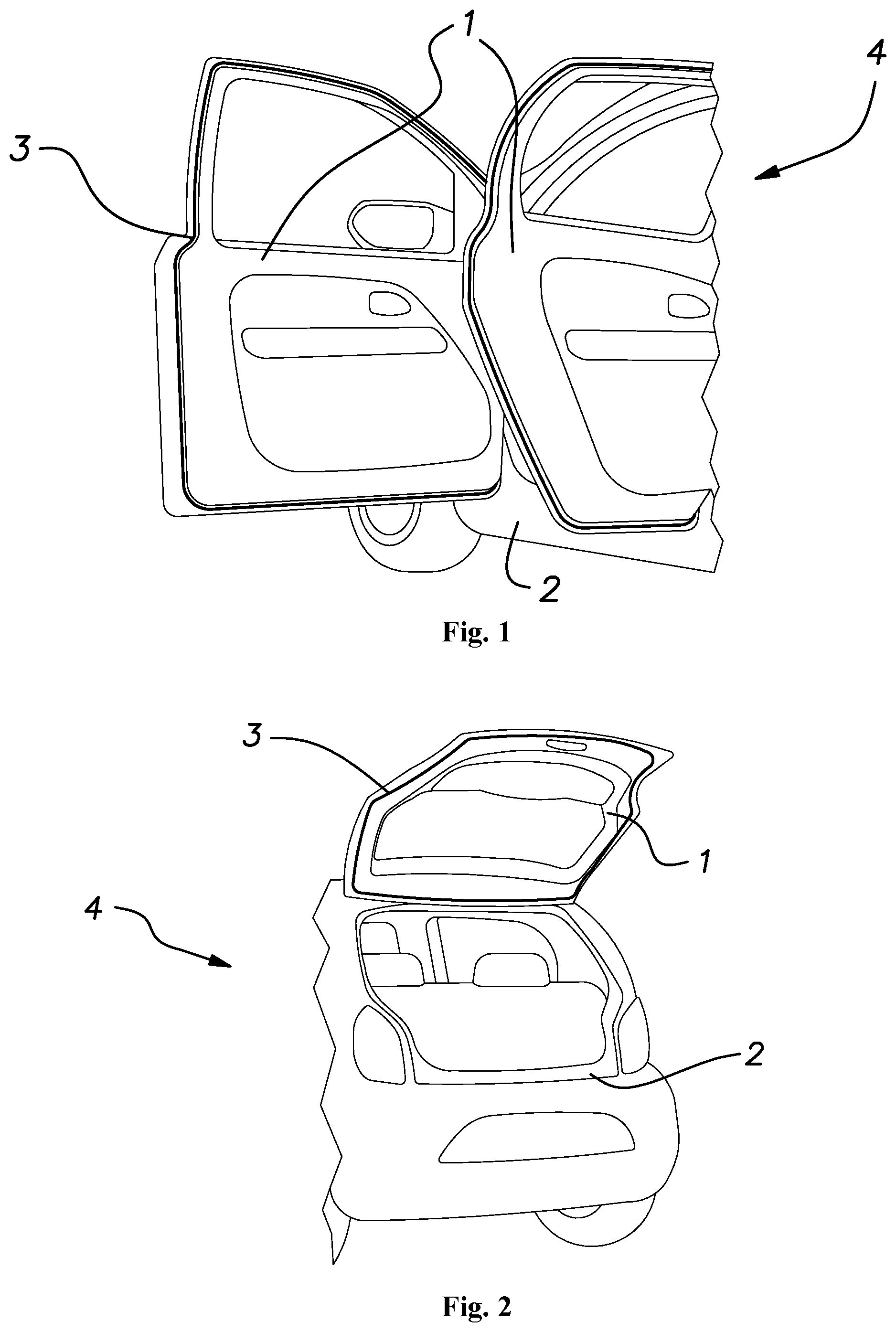 Patent US11780308 Figure 1 – Vehicle wing element heating system