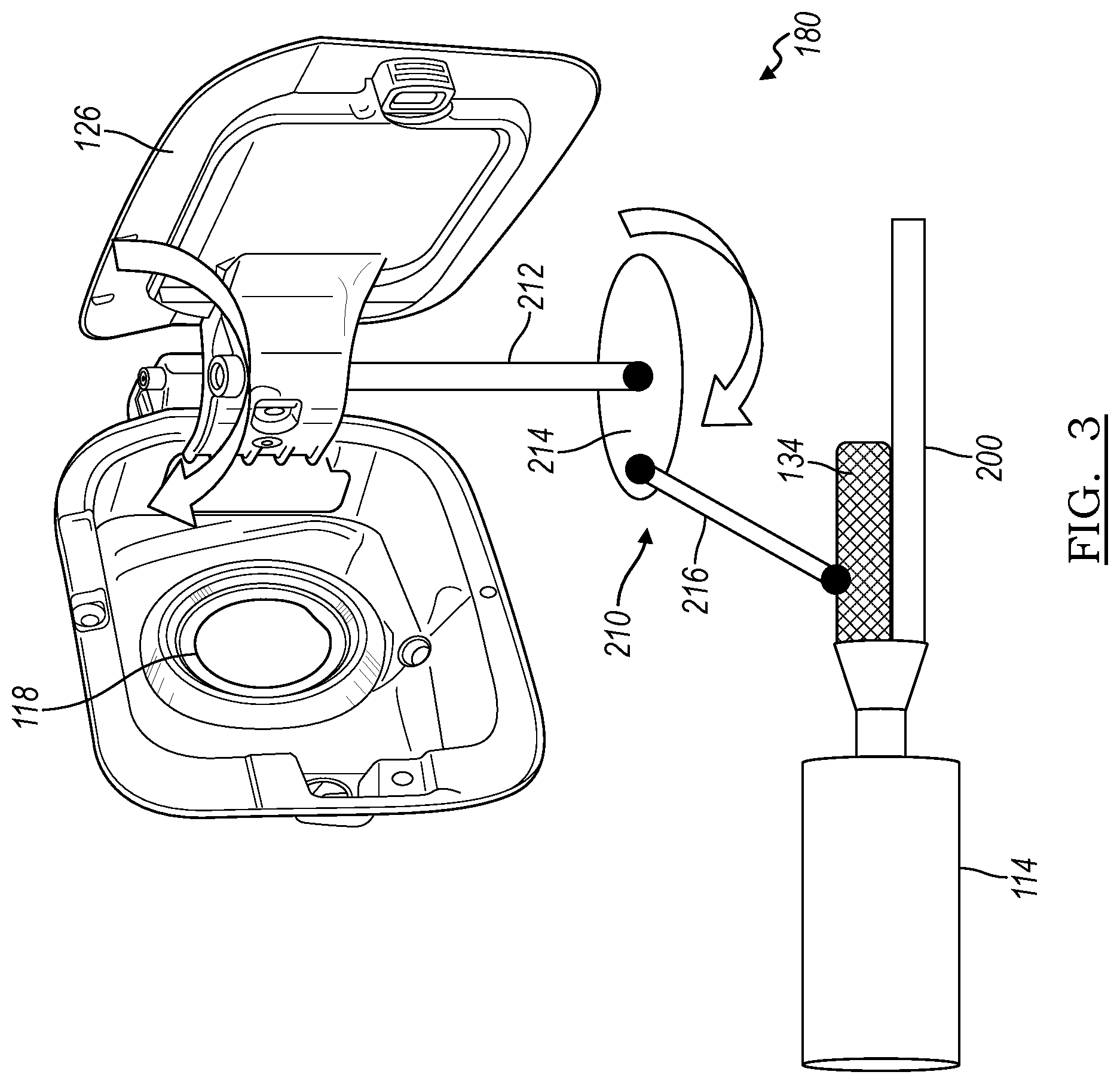 Patent US11780322 Figure 3 – Fuel system for a vehicle