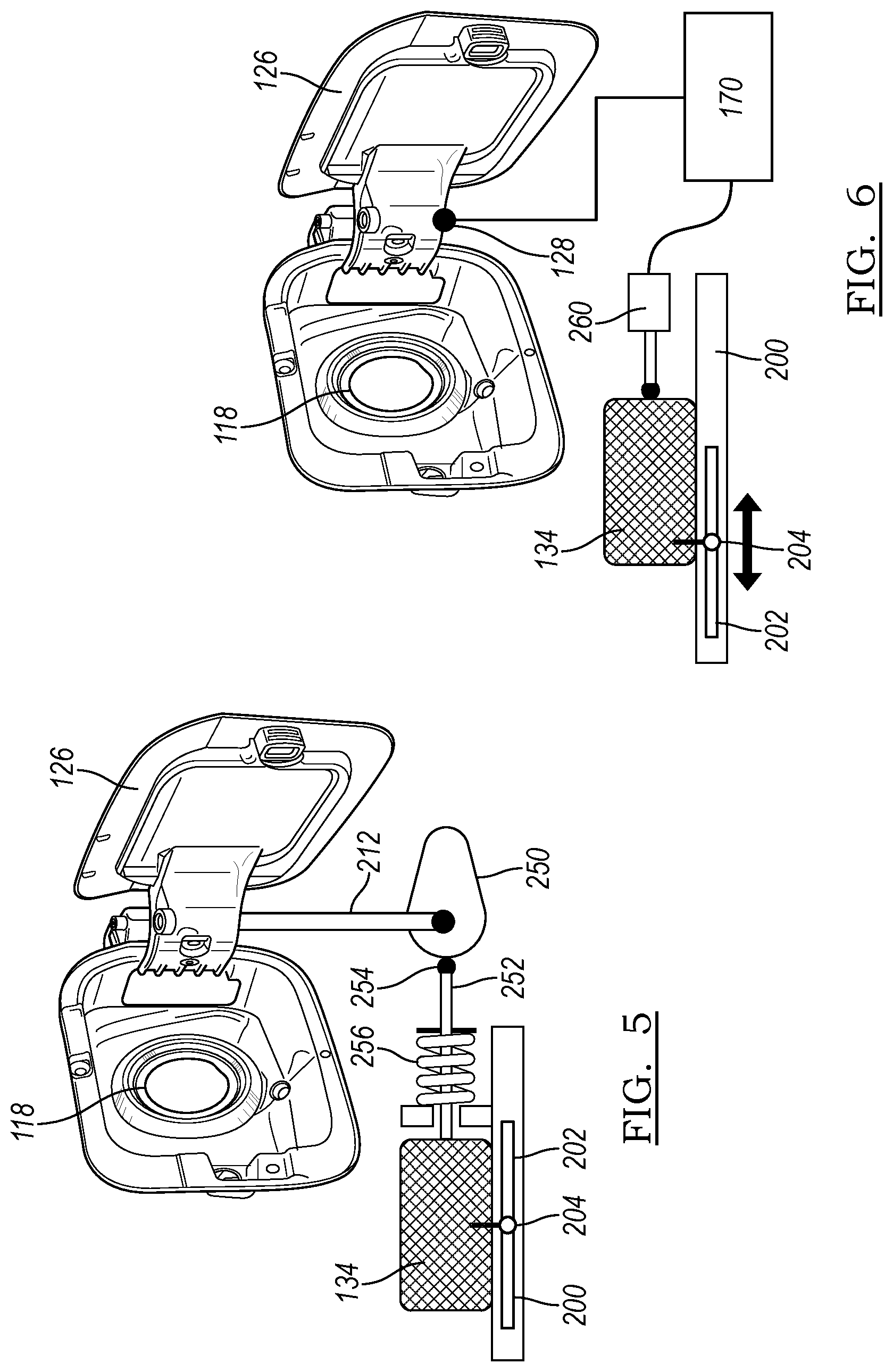 Patent US11780322 Figure 5 – Fuel system for a vehicle