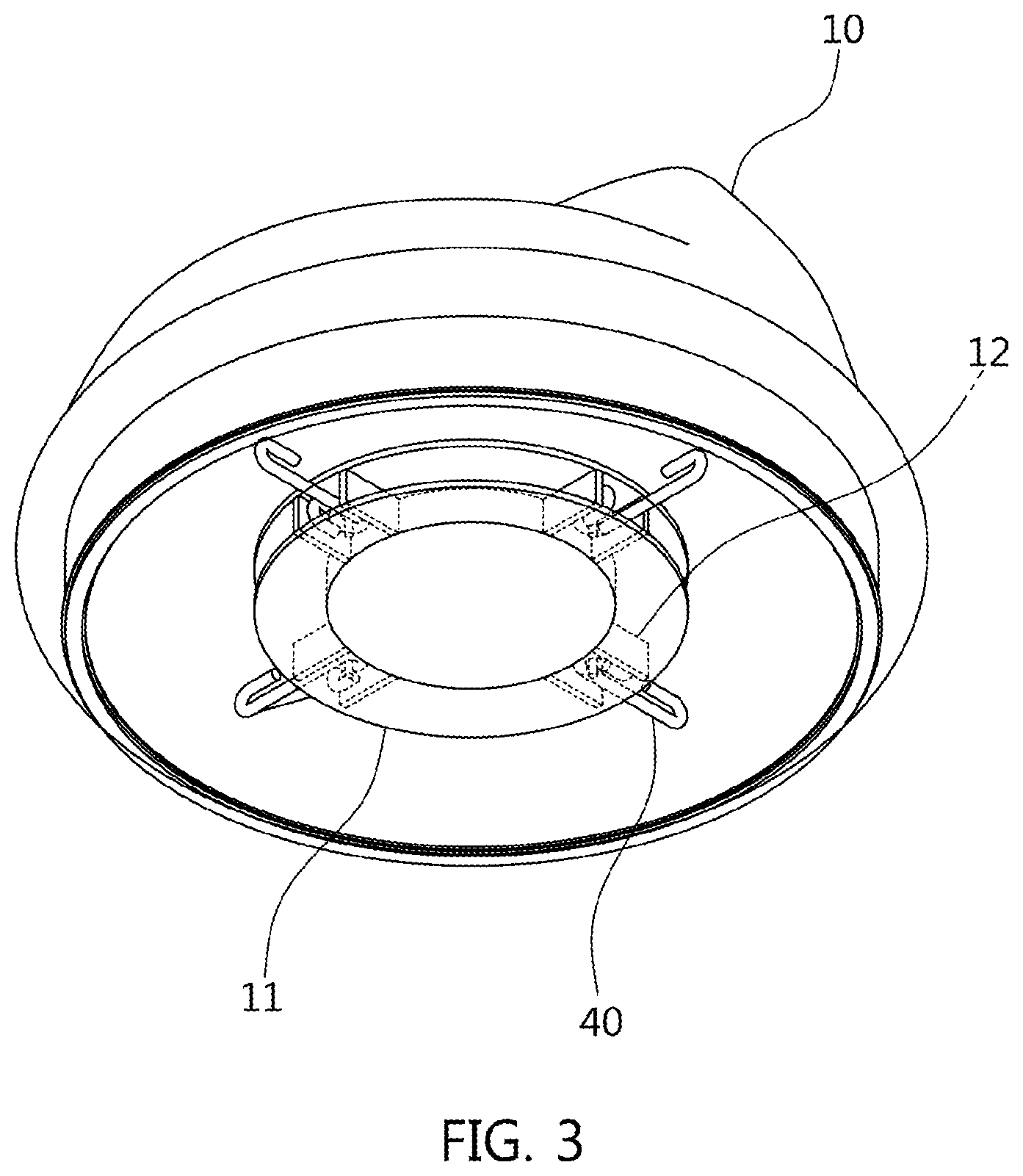Patent US11780325 Figure 3 – Fuel cap for vehicle having locking structure generating sound interval