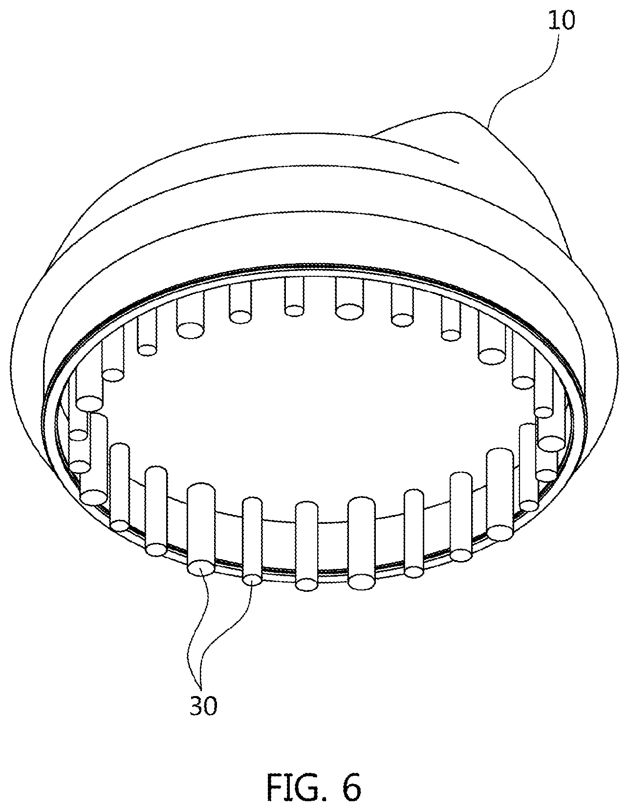Patent US11780325 Figure 6 – Fuel cap for vehicle having locking structure generating sound interval