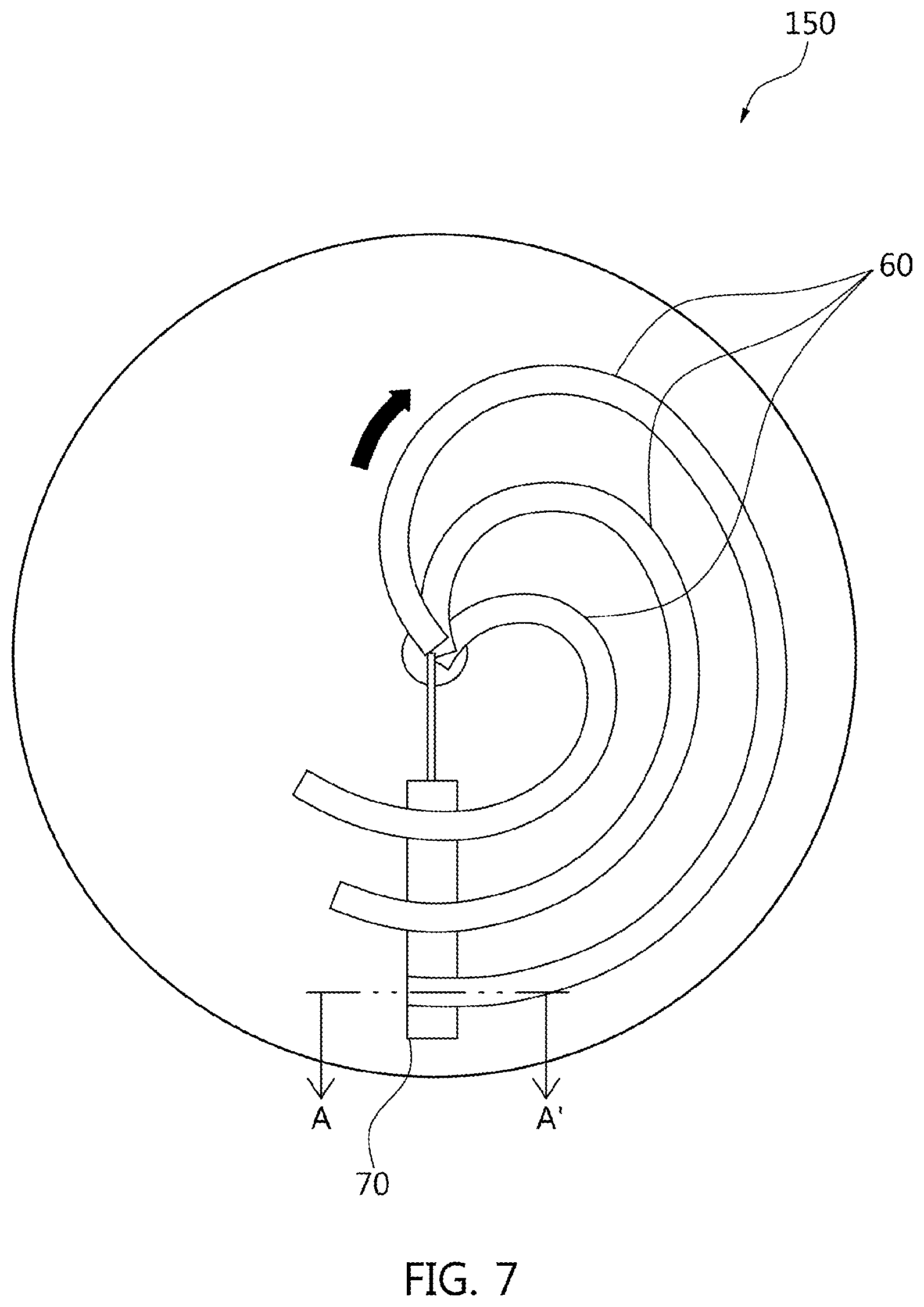 Patent US11780325 Figure 7 – Fuel cap for vehicle having locking structure generating sound interval
