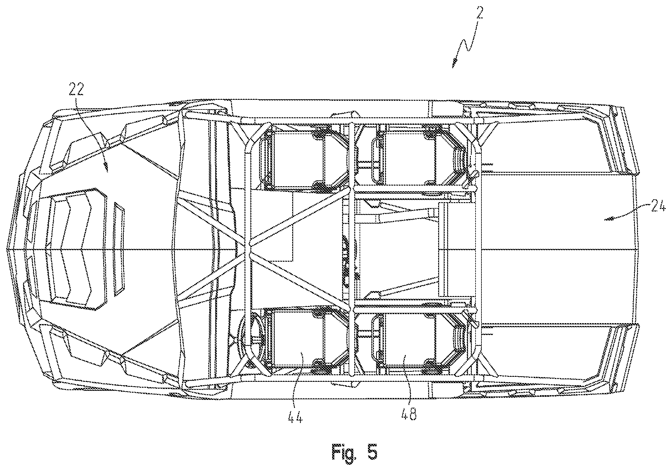 Patent US11780326 Figure 5 – Utility vehicle