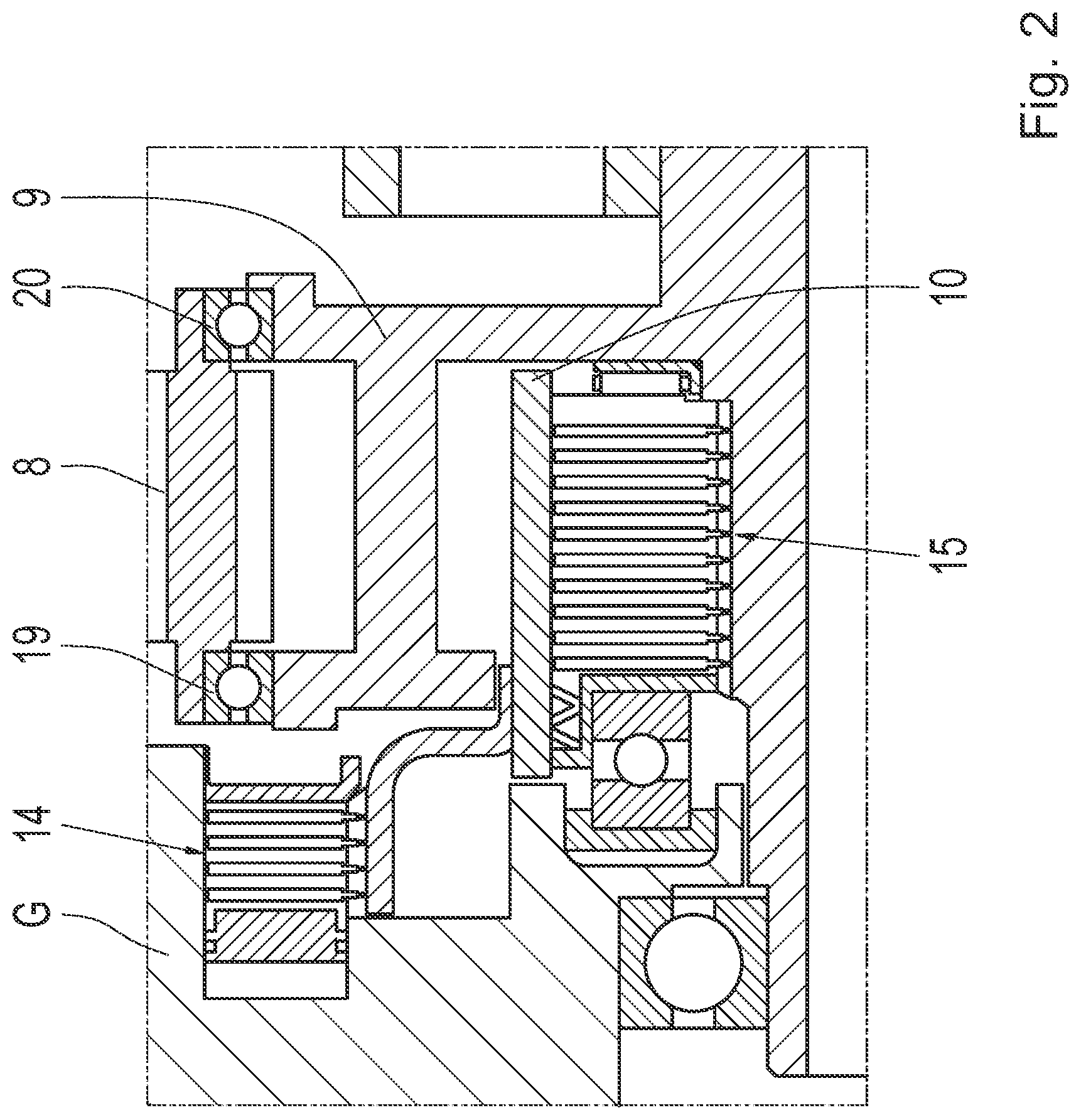 Patent US11780328 Figure 2 – Drive device for an electrically driven axle of a motor vehicle
