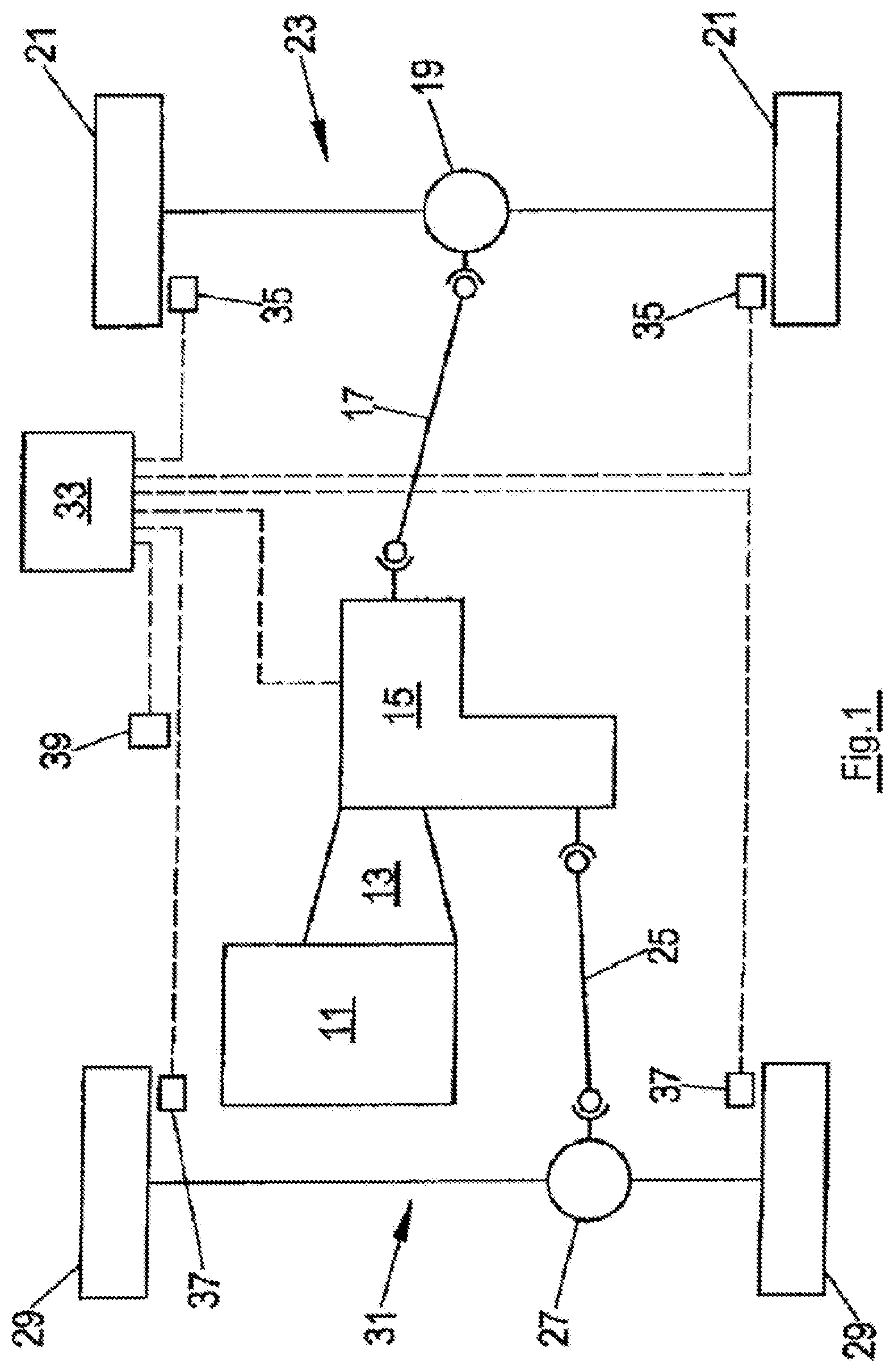 Patent US11780329 Figure 1 – Power transfer assembly with self-locking worm and spur gears