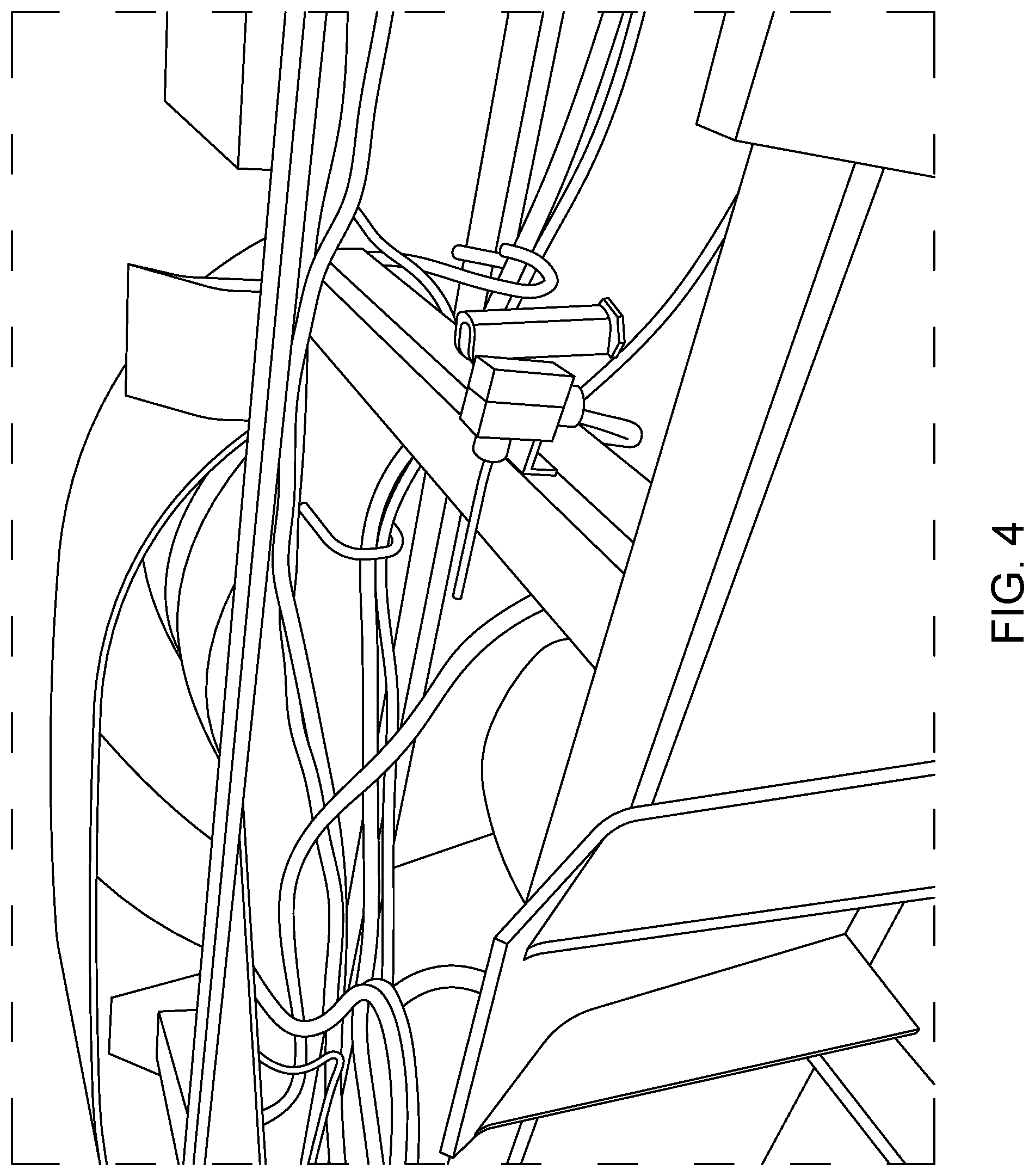 Patent US11780330 Figure 4 – Truck load alarm safety system with drive interlock