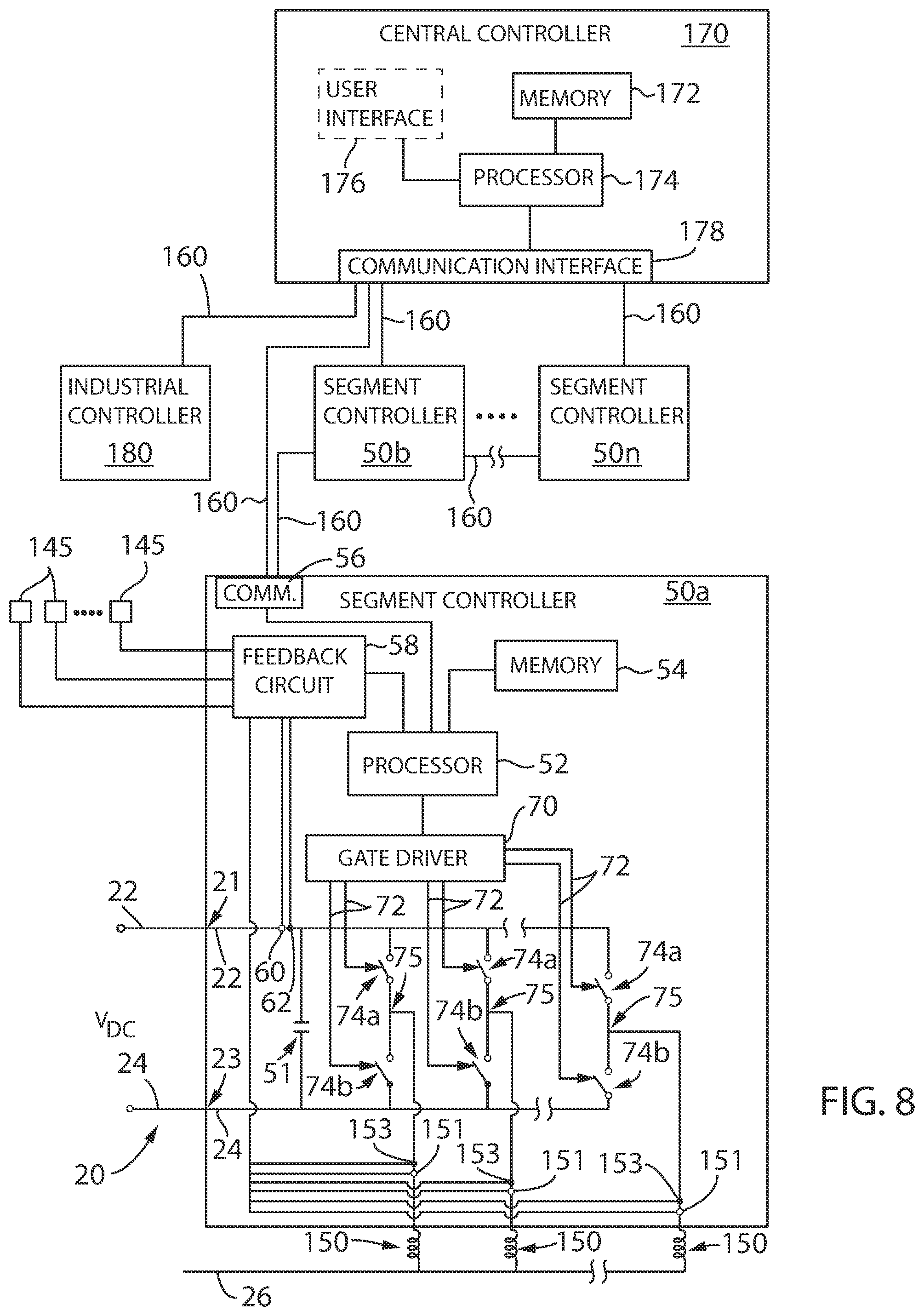 Patent US11780333 Figure 5 – System and method for collision prevention in a linear motion system