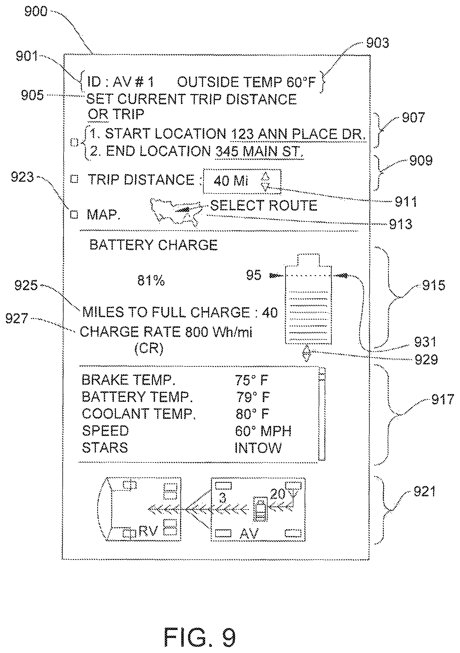 Patent US11780335 Figure 7 – Power generation system for physically-coupled vehciles and method of operation thereof