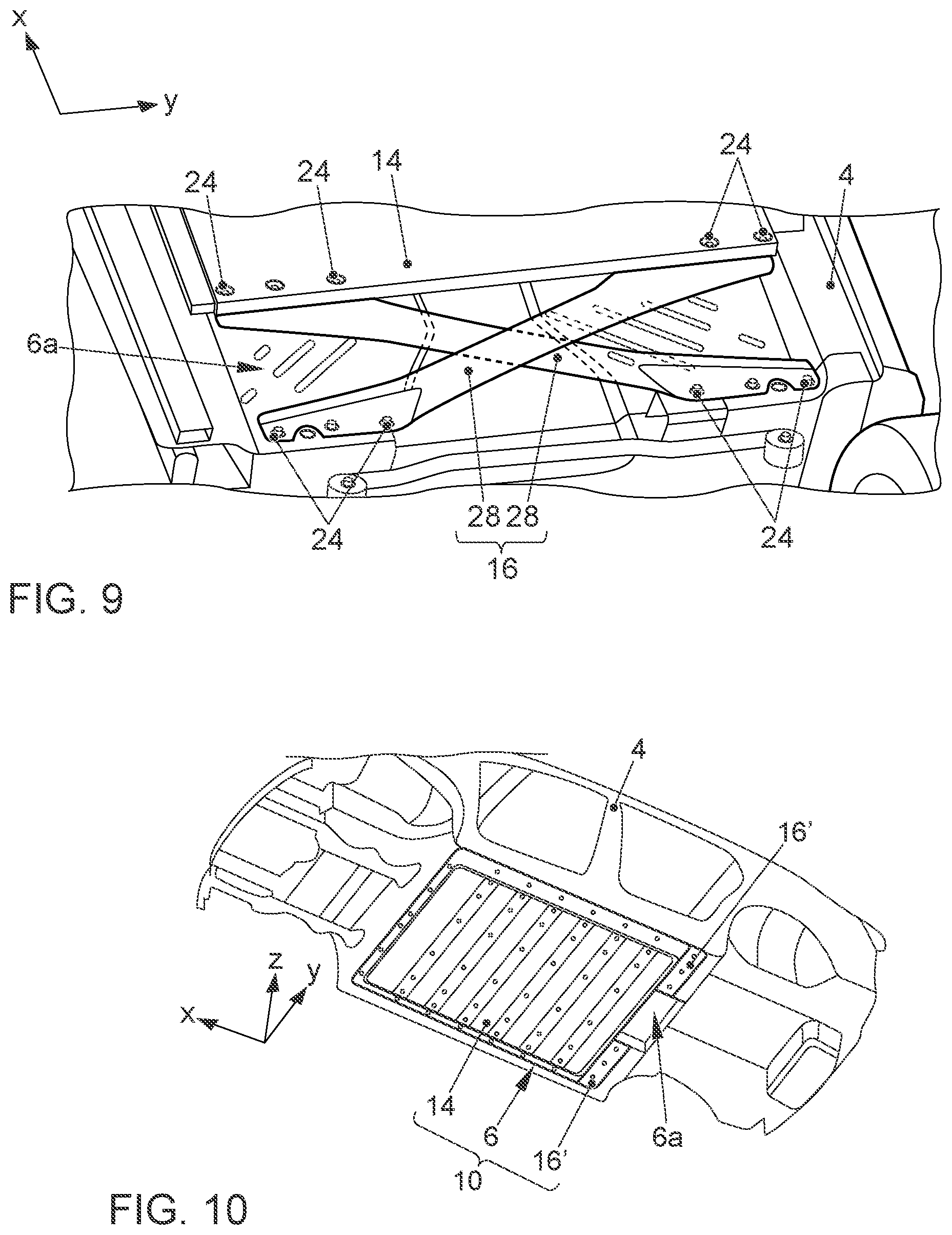 Patent US11780336 Figure 5 – Battery assembly