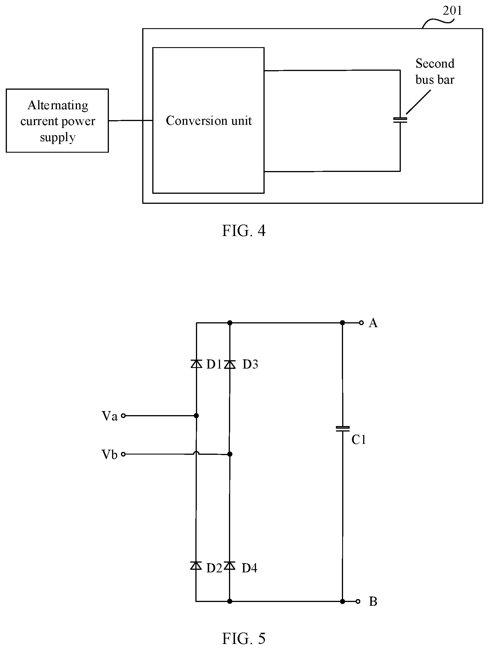 Patent US11780342 Figure 3 – On-board charging and discharging apparatus, charging and discharging system thereof, and electric vehicle
