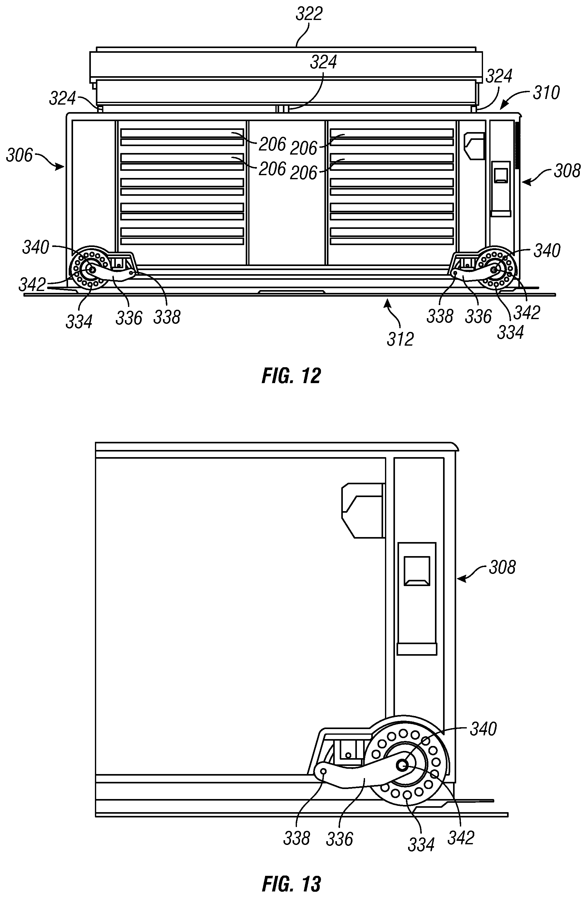 Patent US11780343 Figure 10 – Mobile EV charging station