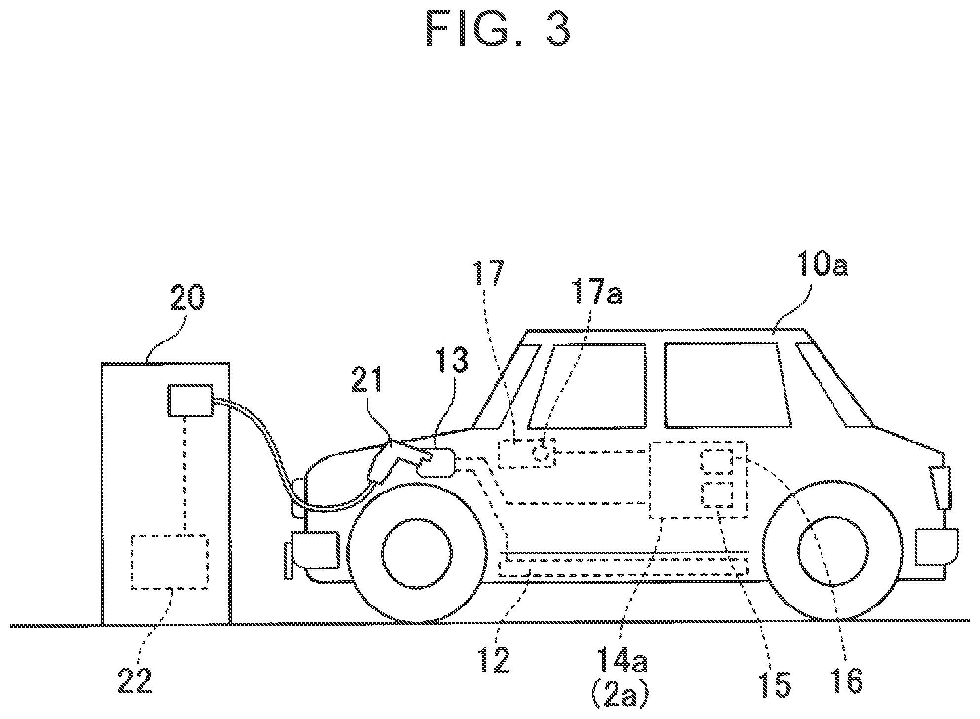 Patent US11780344 Figure 3 – Management apparatus for battery of electric vehicle