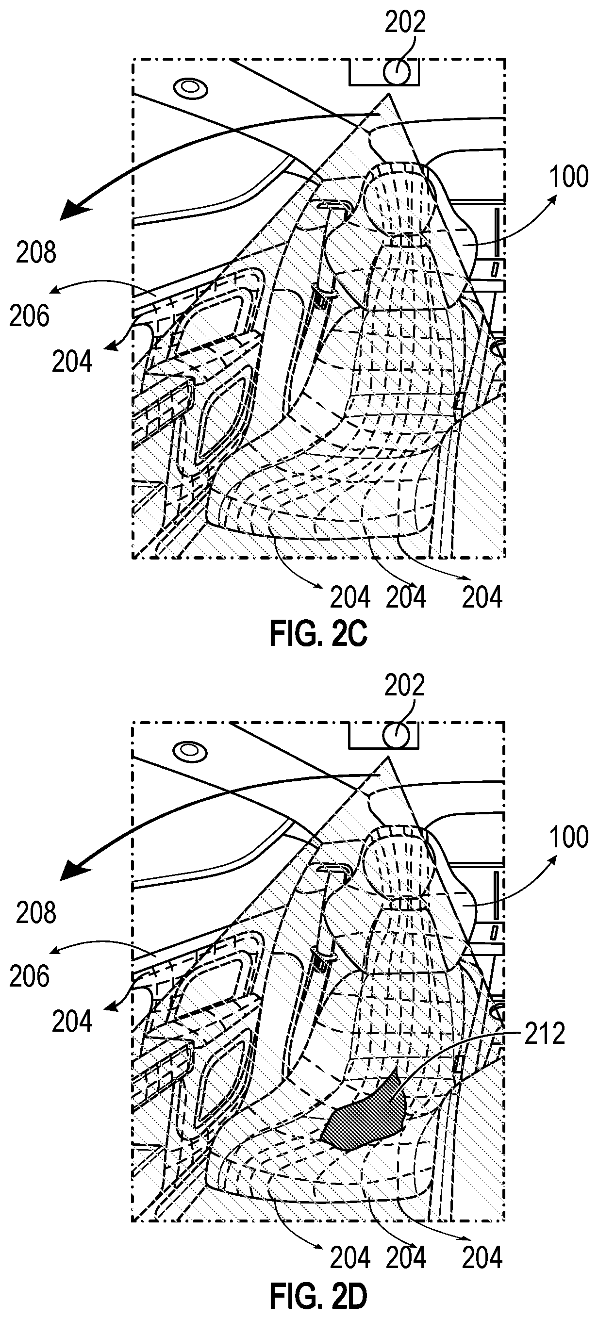 Patent US11780349 Figure 3 – System and method for detecting objects left behind by using heated resistive filament in a vehicle