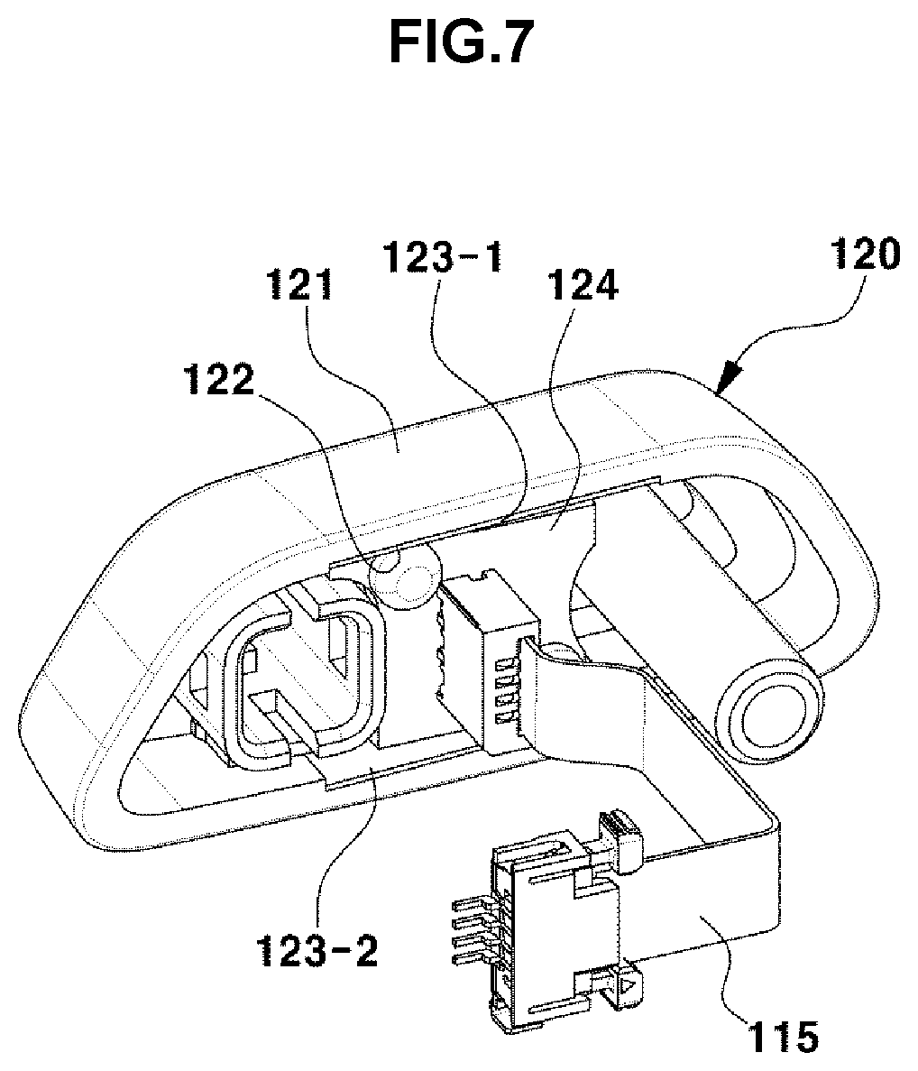 Patent US11780351 Figure 9 – Device having sliding switch for operating power seat of vehicle