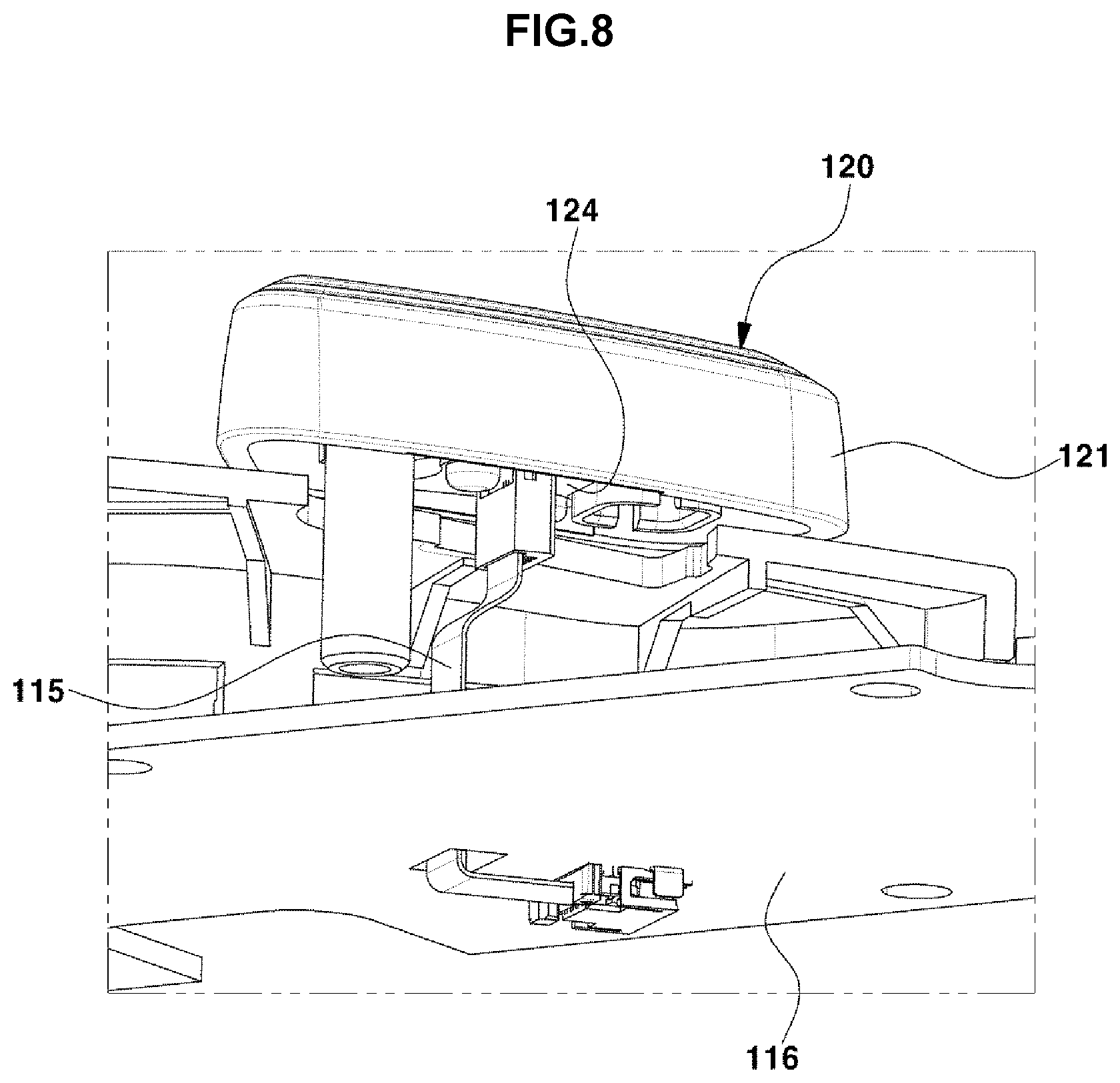 Patent US11780351 Figure 10 – Device having sliding switch for operating power seat of vehicle