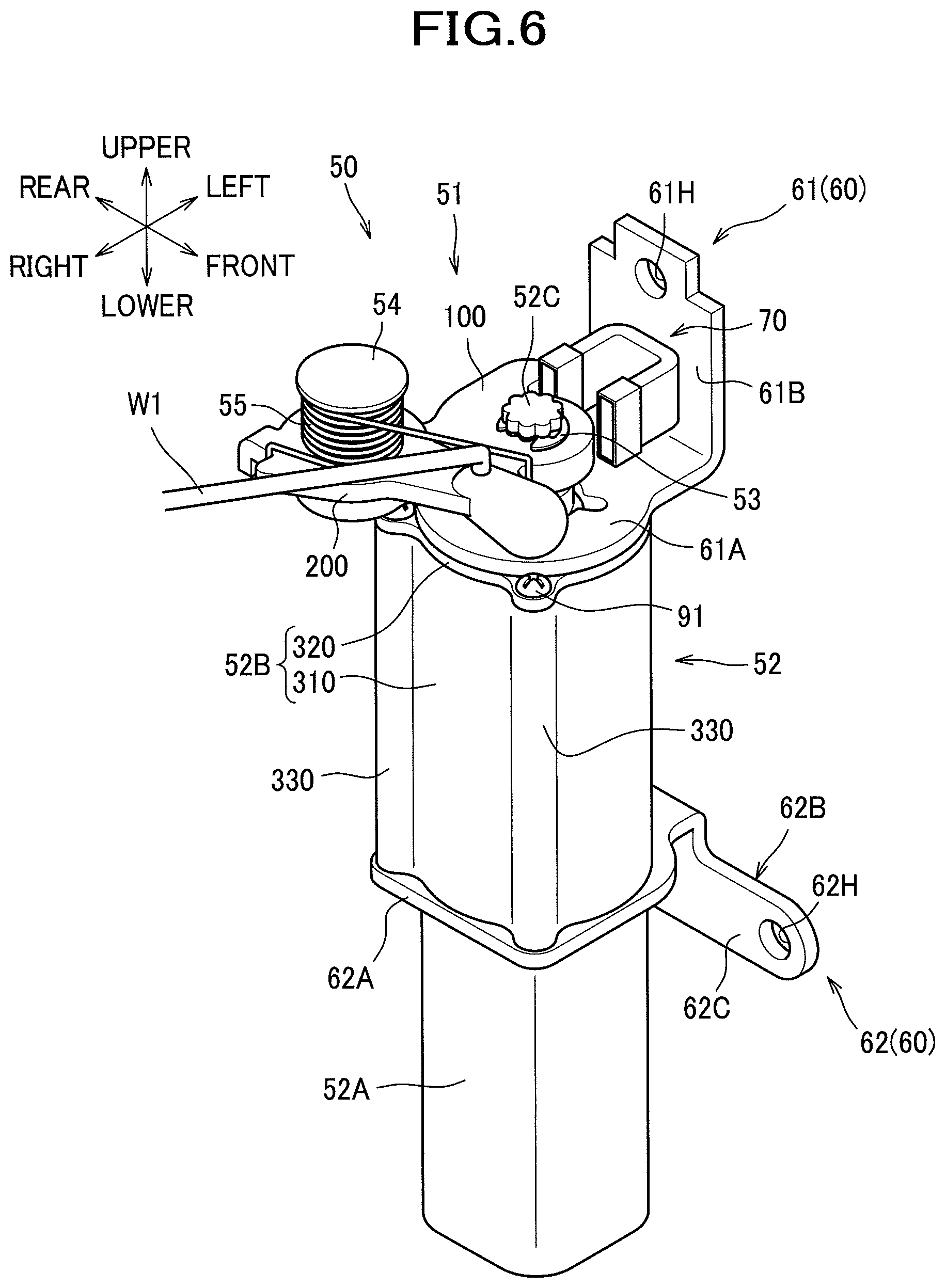 Patent US11780352 Figure 6 – Vehicle seat
