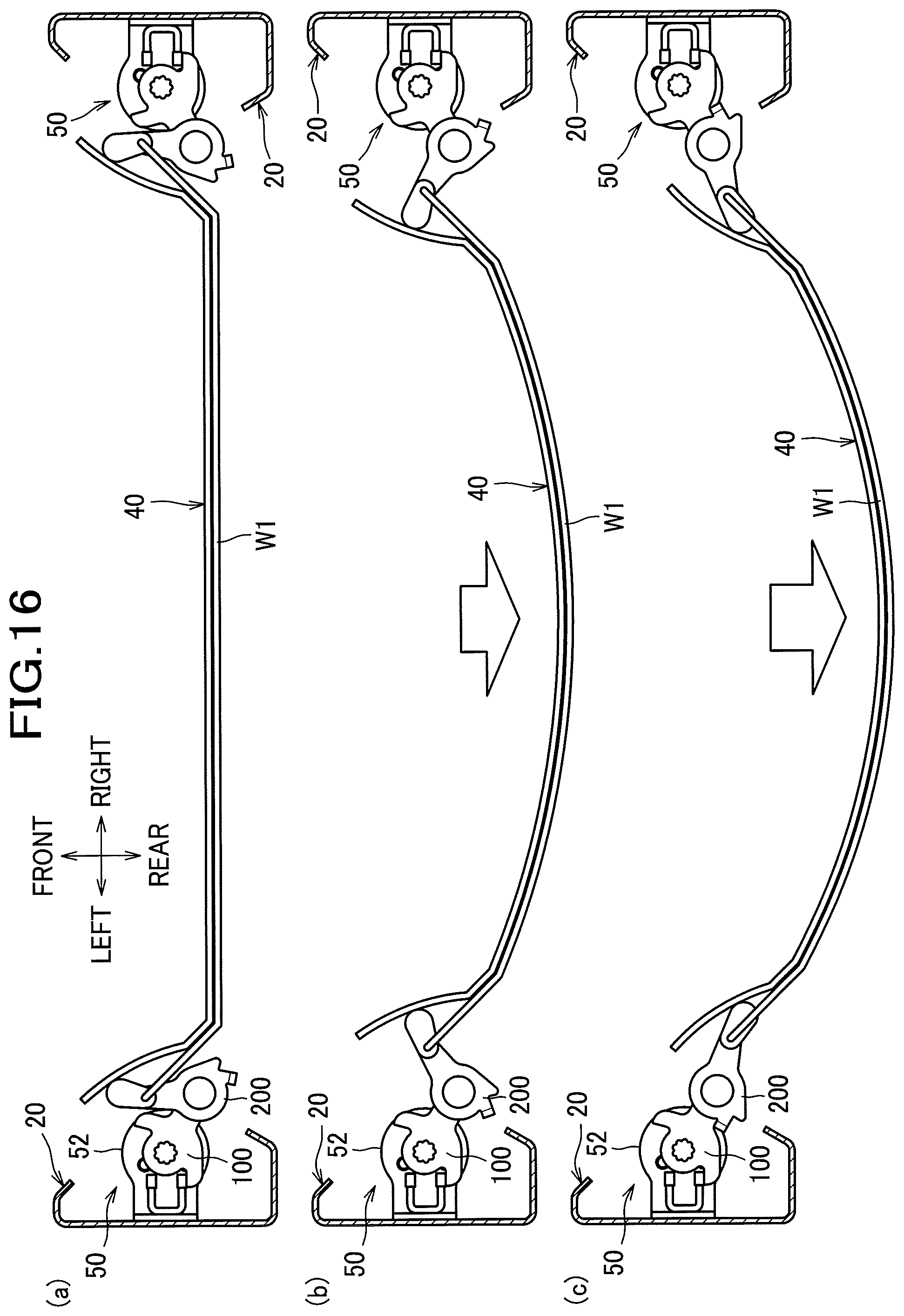 Patent US11780352 Figure 16 – Vehicle seat
