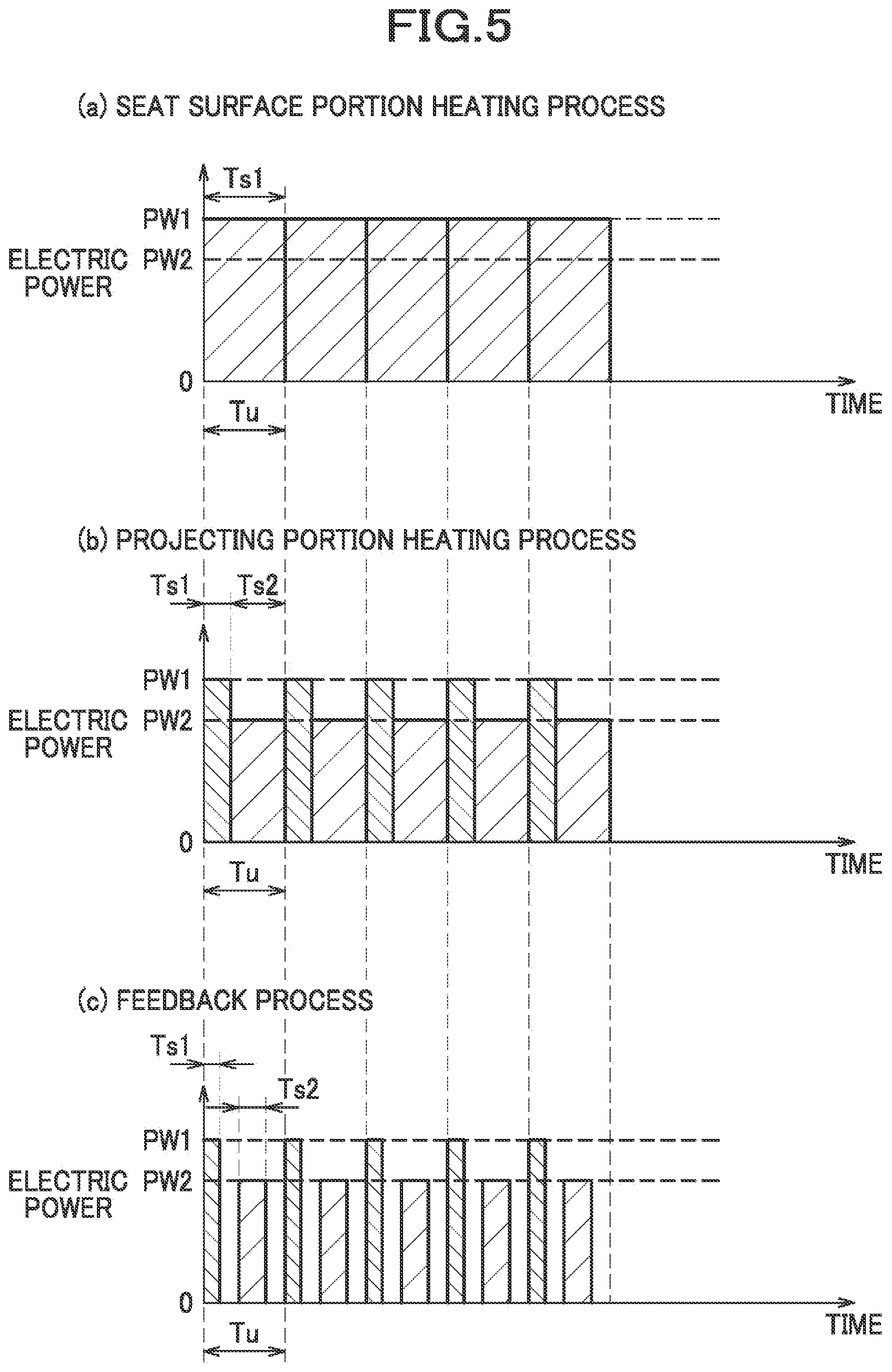Patent US11780353 Figure 5 – Vehicle seat