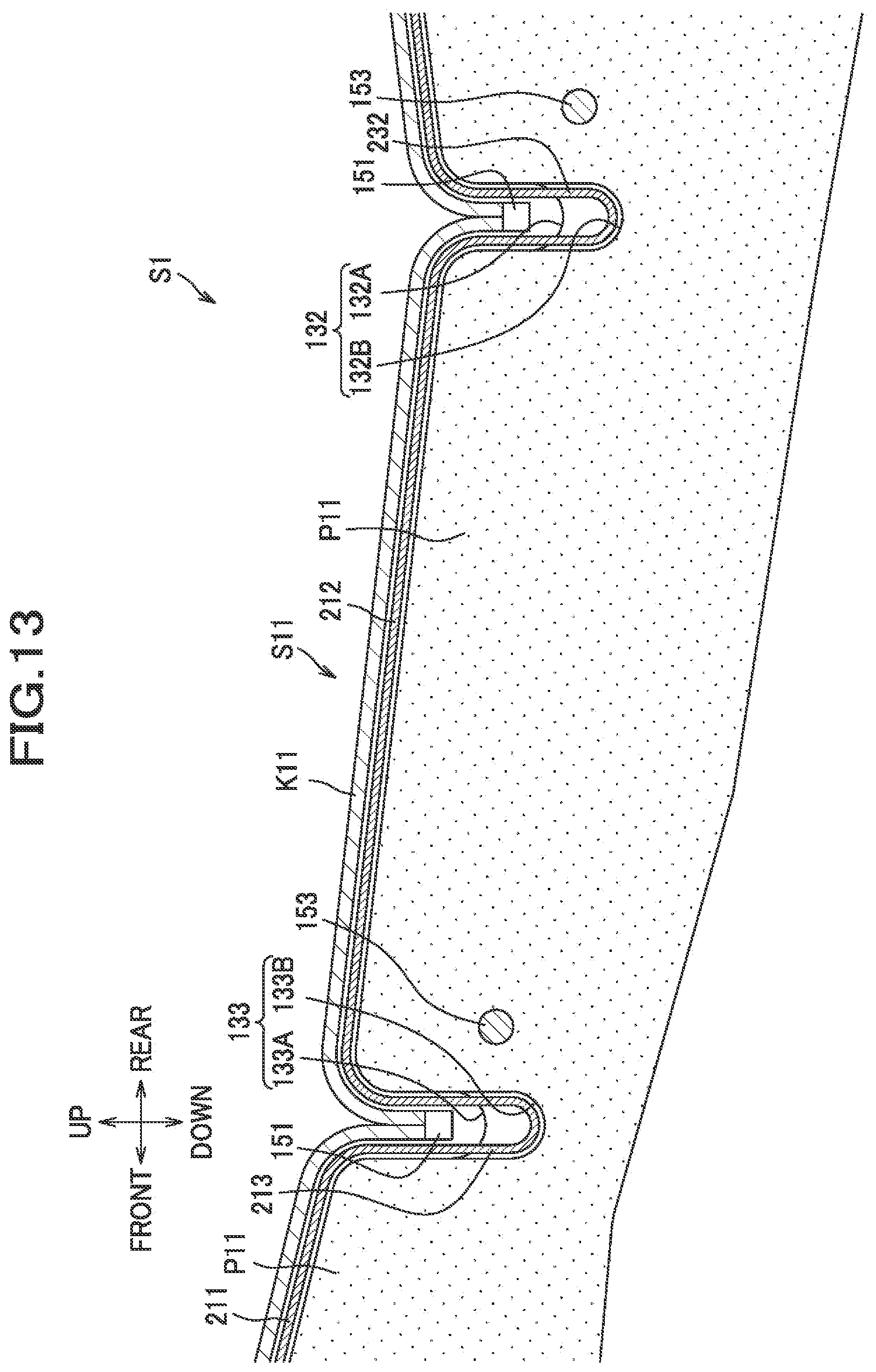 Patent US11780353 Figure 13 – Vehicle seat