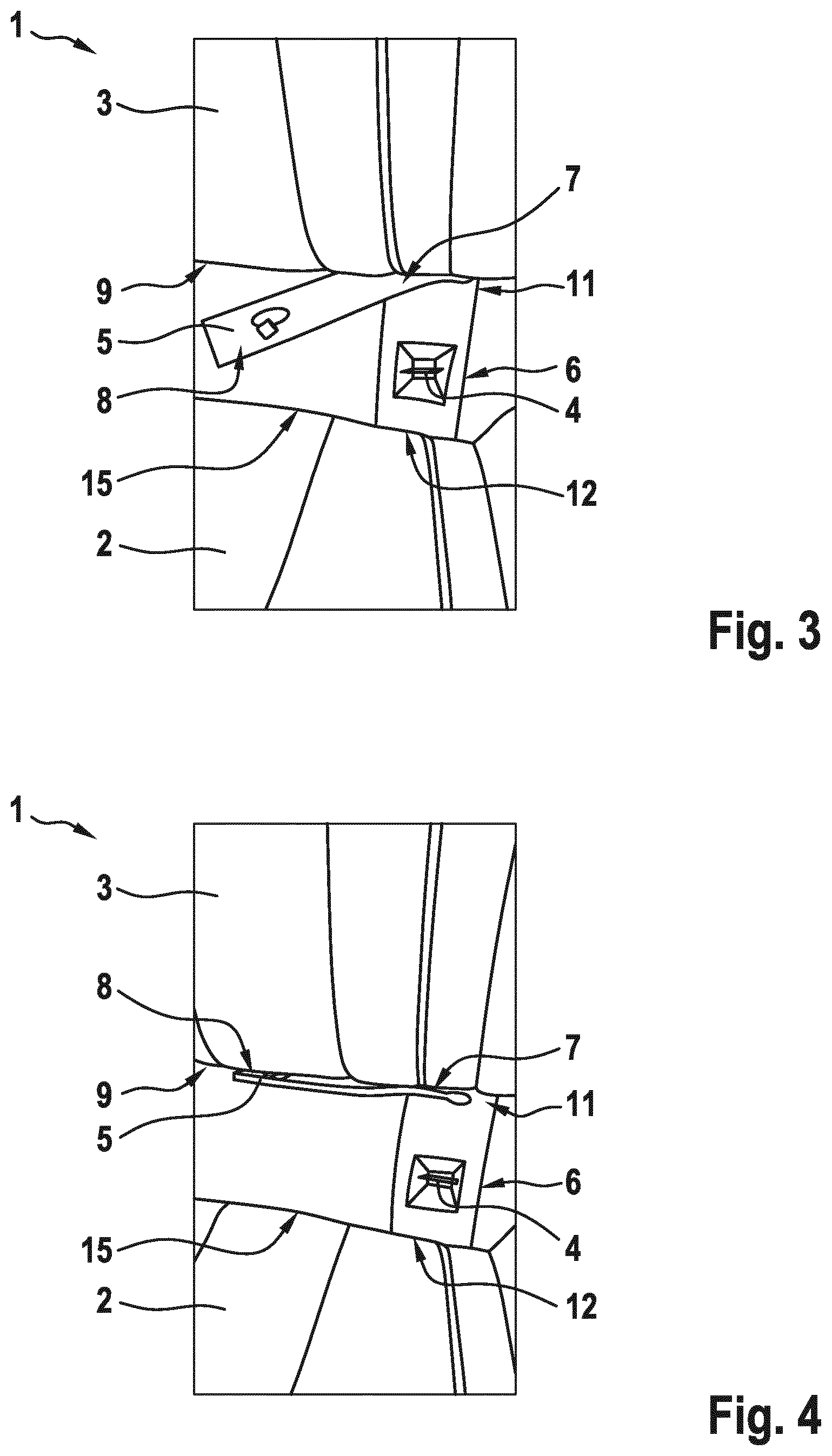 Patent US11780354 Figure 2 – Vehicle seat