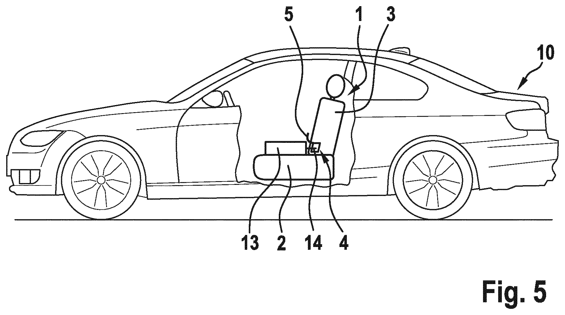 Patent US11780354 Figure 3 – Vehicle seat