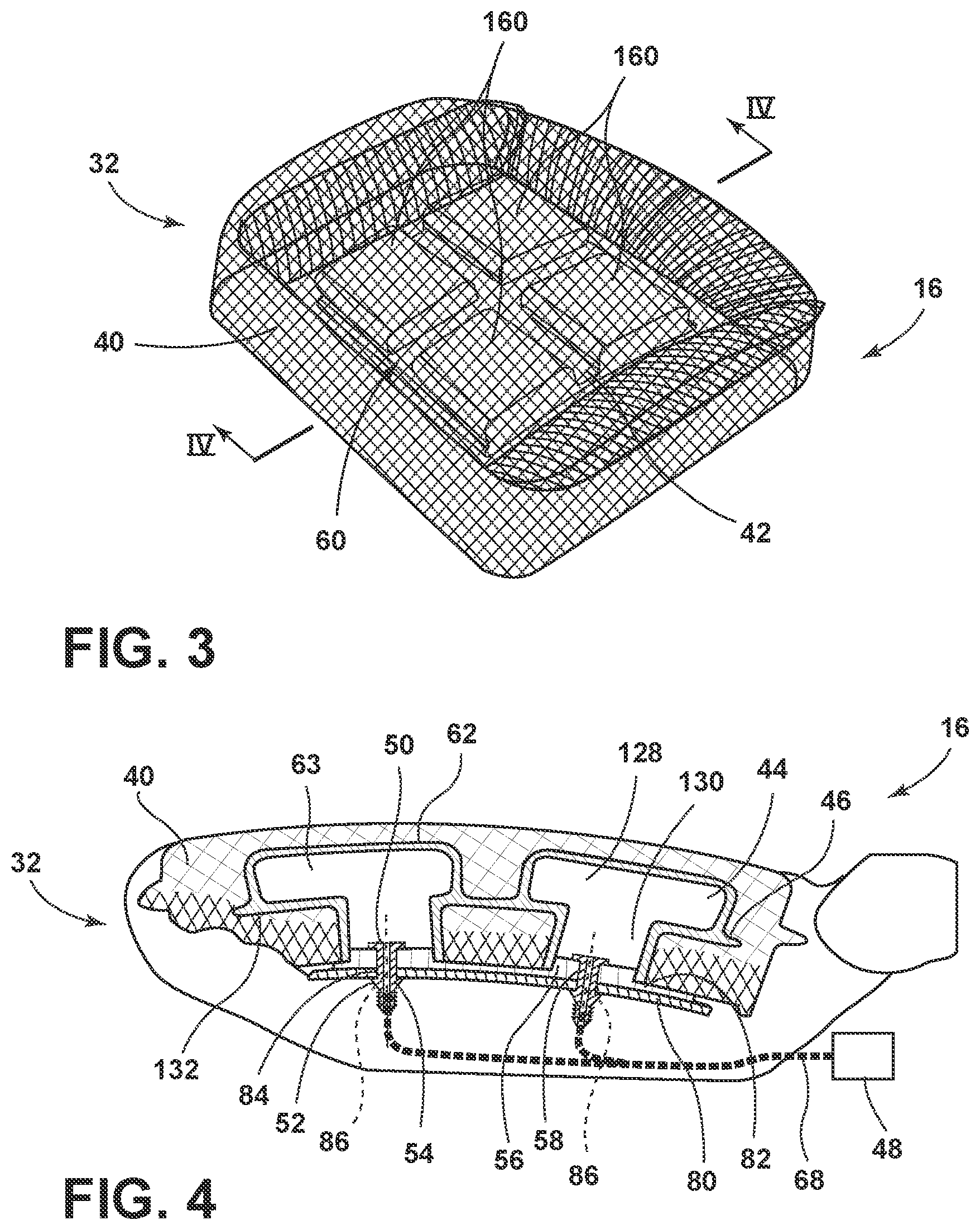 Patent US11780355 Figure 2 – Additive manufactured cushioned component
