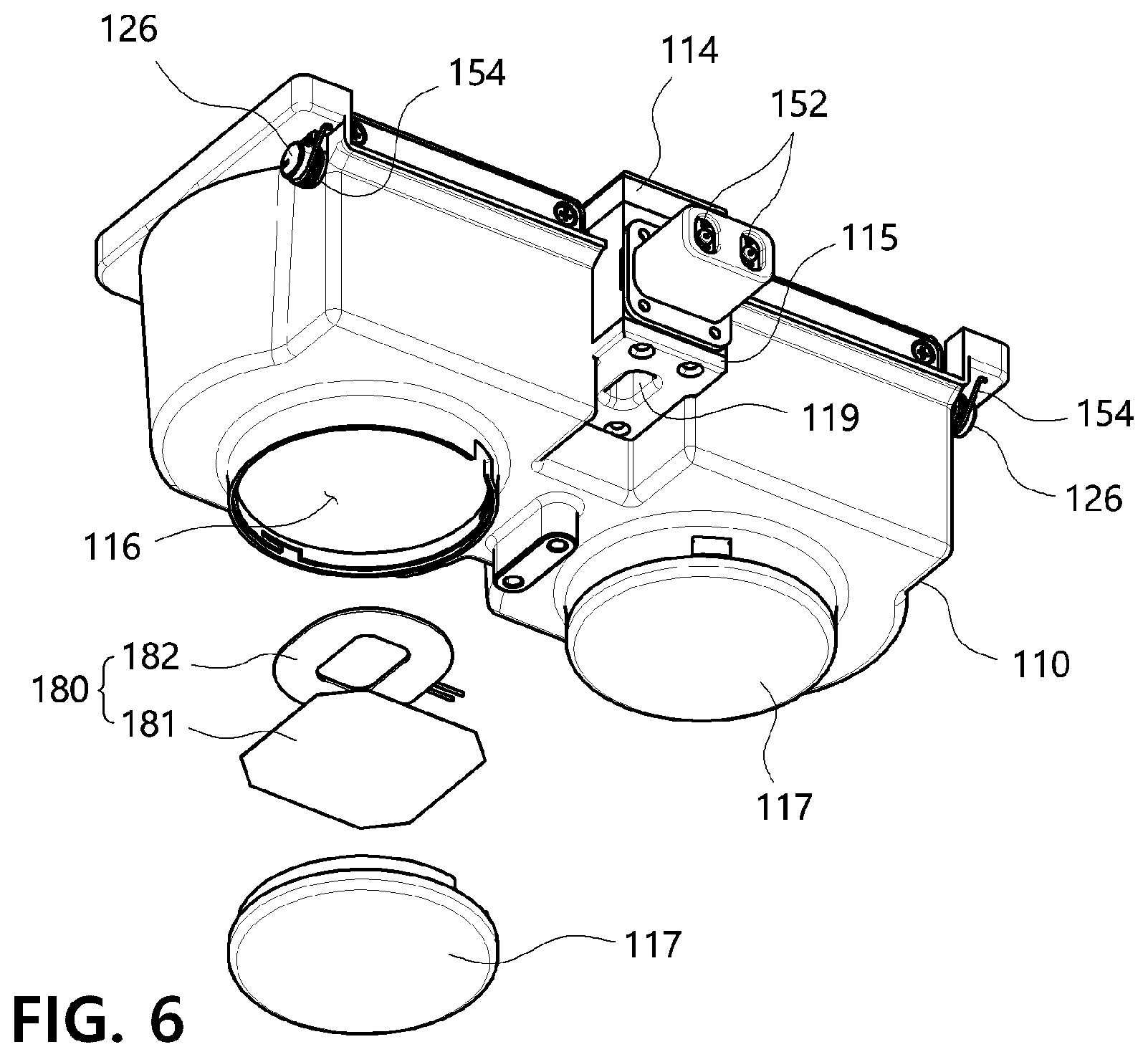 Patent US11780357 Figure 6 – Vehicle cup holder allowing wireless charging