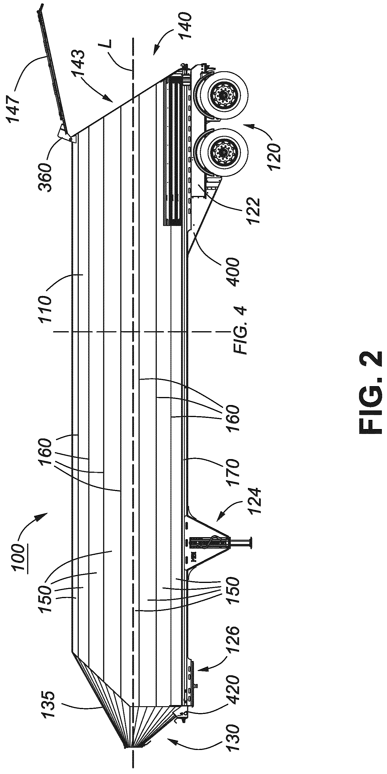 Patent US11780359 Figure 2 – Cylindrical semi-trailer