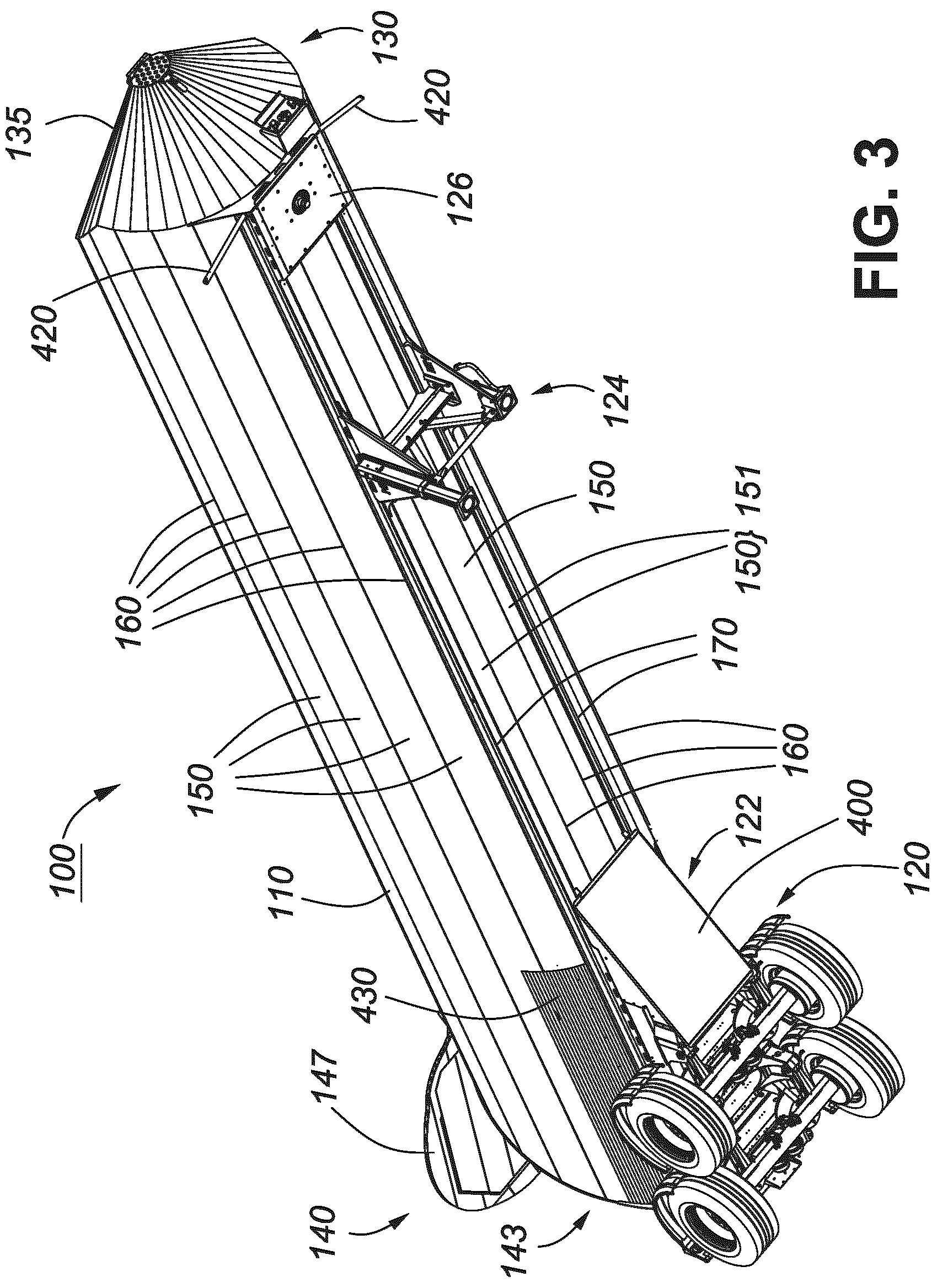 Patent US11780359 Figure 3 – Cylindrical semi-trailer