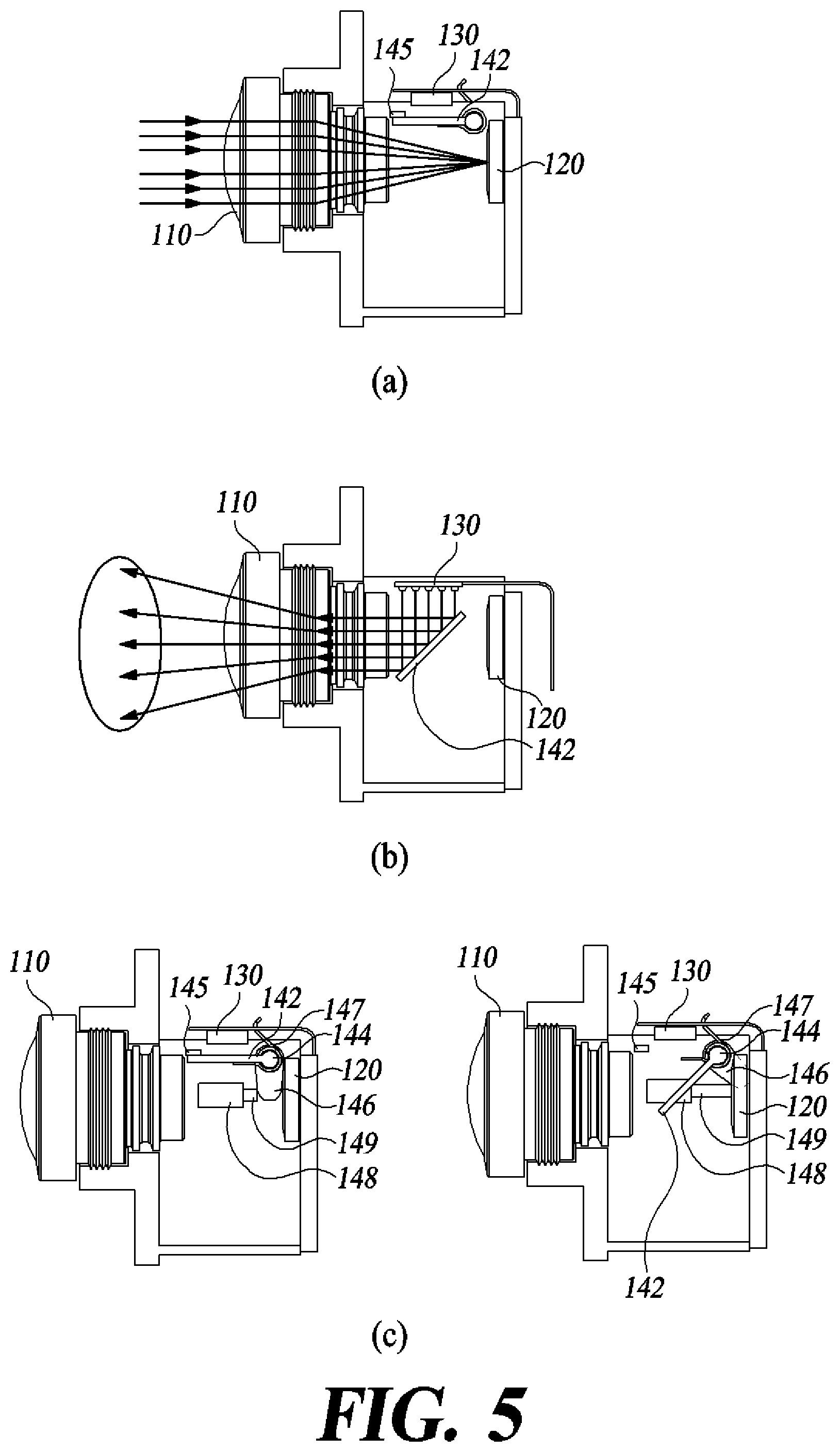 Patent US11780360 Figure 4 – Camera-puddle lamp integrated apparatus and side mirror including the same