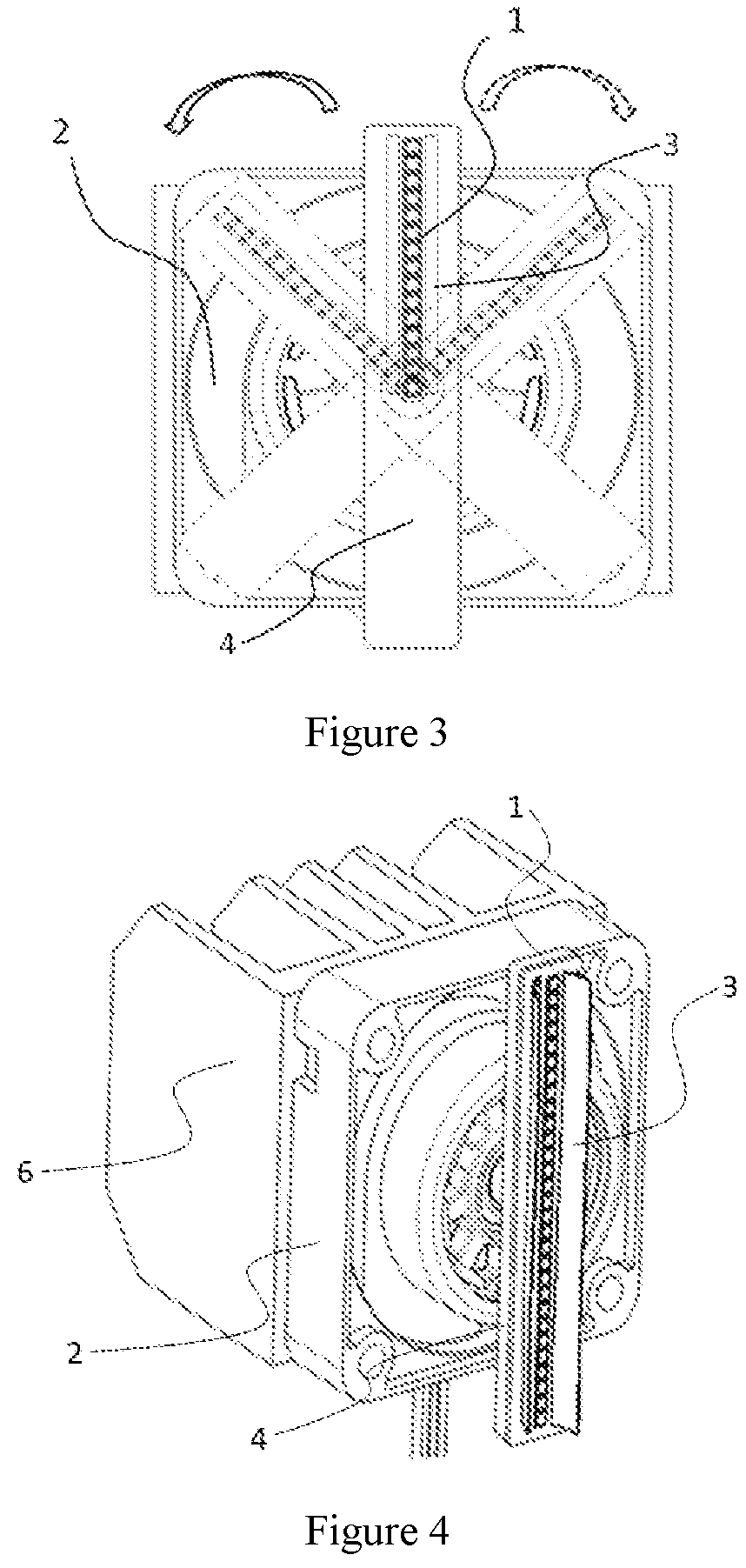 Patent US11780362 Figure 2 – Vehicle having a visible and non-visible lighting projection device with a light source mounted on a rotary actuator