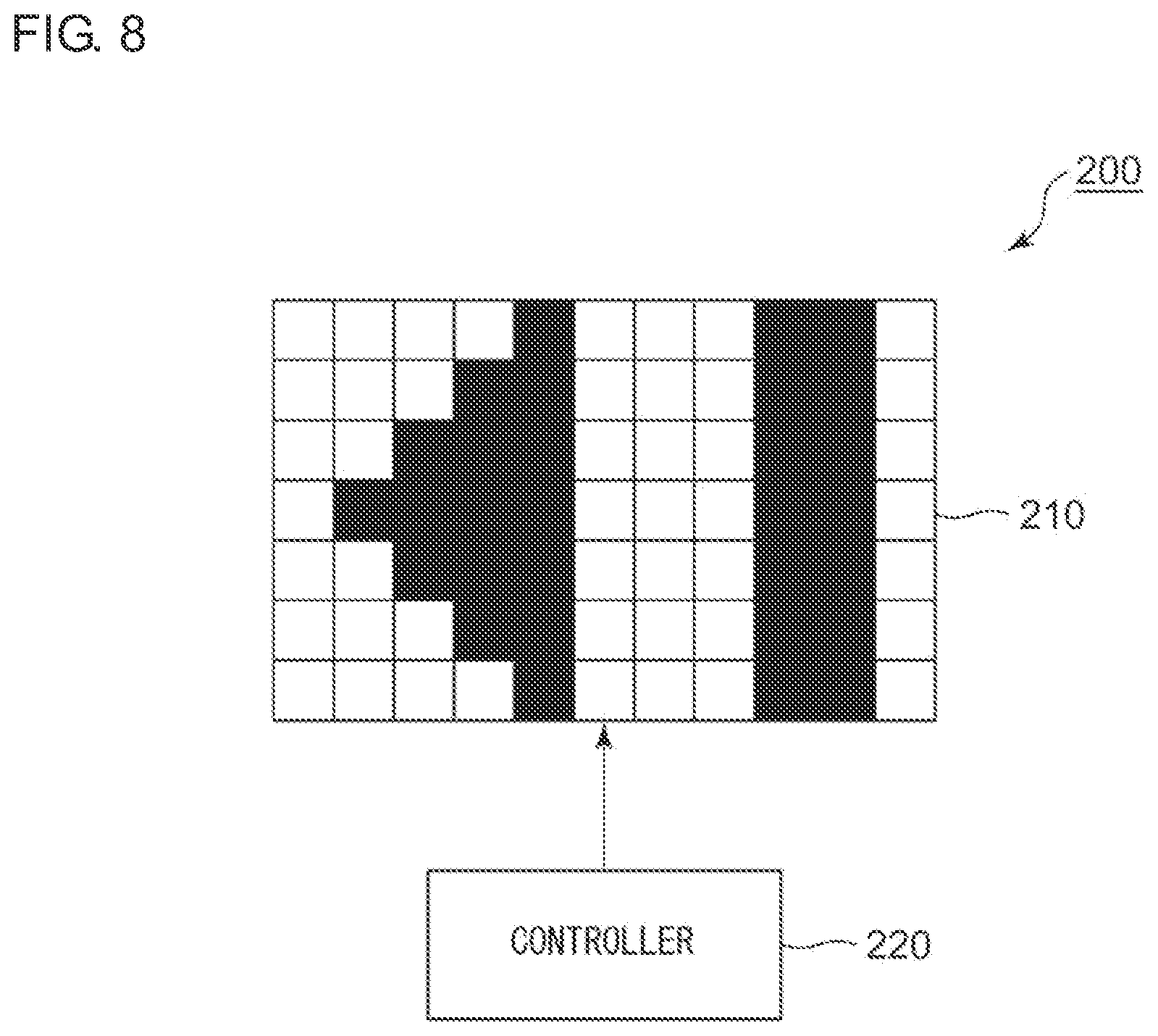 Patent US11780364 Figure 7 – Vehicle marker