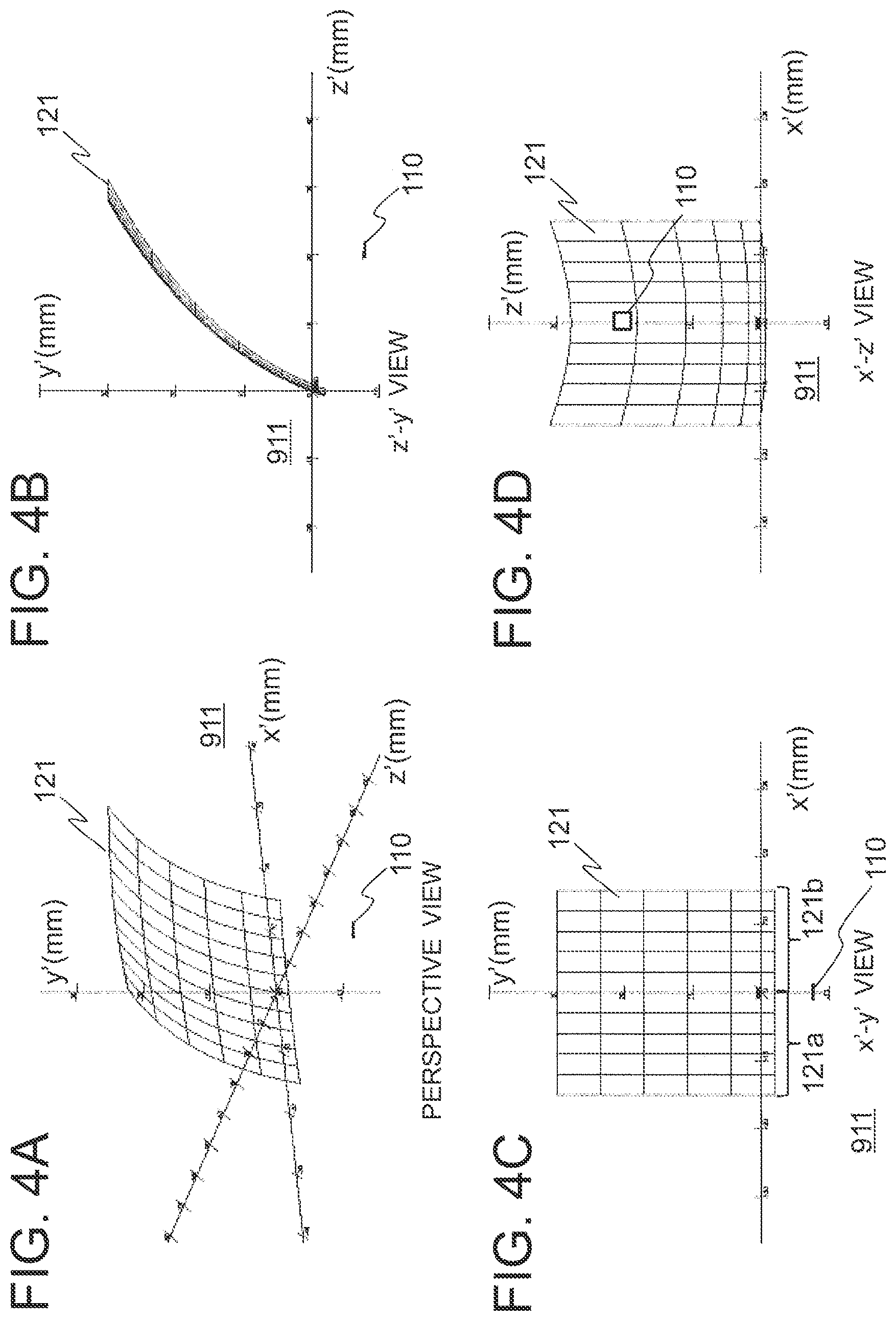 Patent US11780365 Figure 4 – Optical device and direction display device