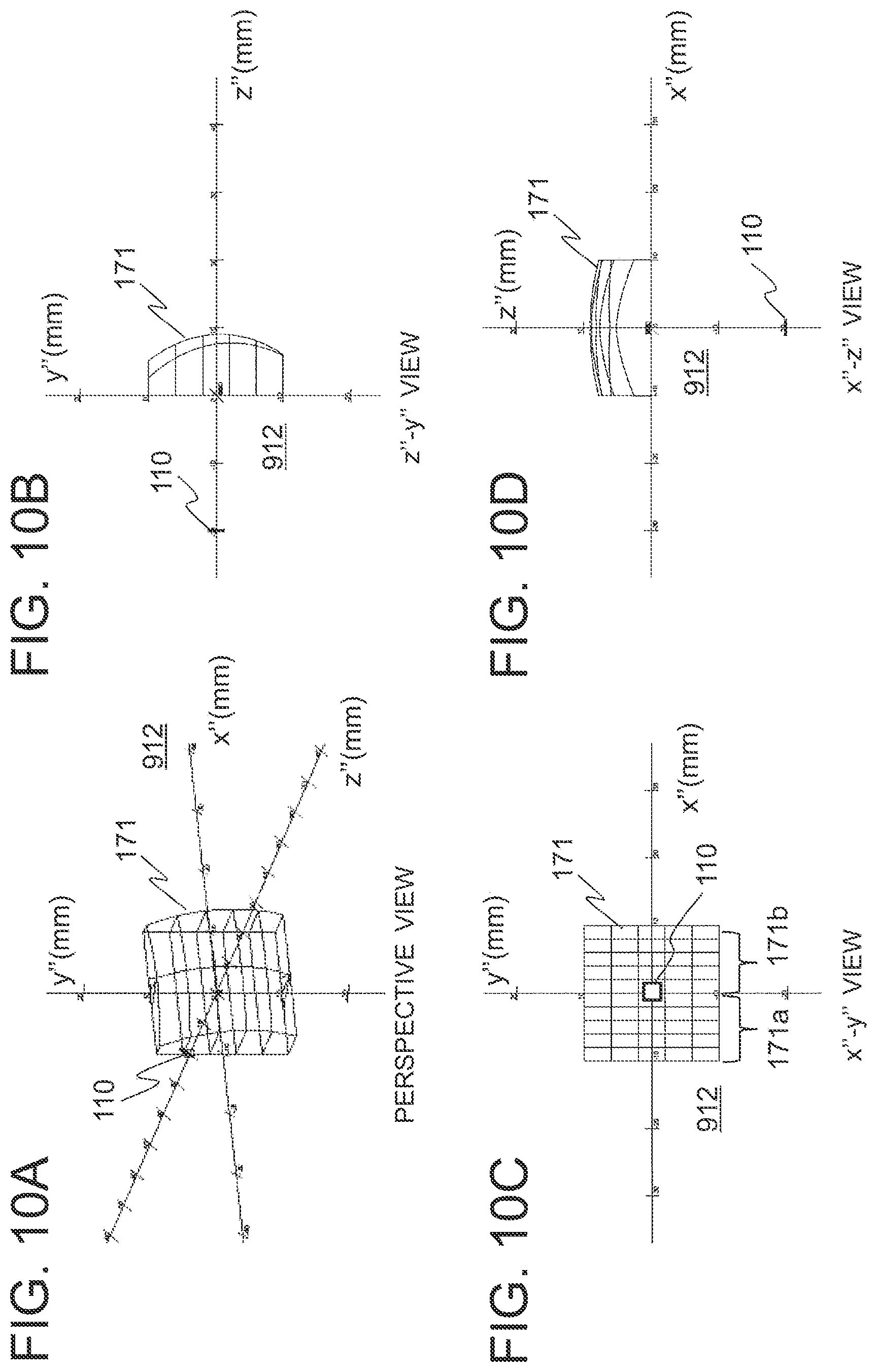 Patent US11780365 Figure 10 – Optical device and direction display device
