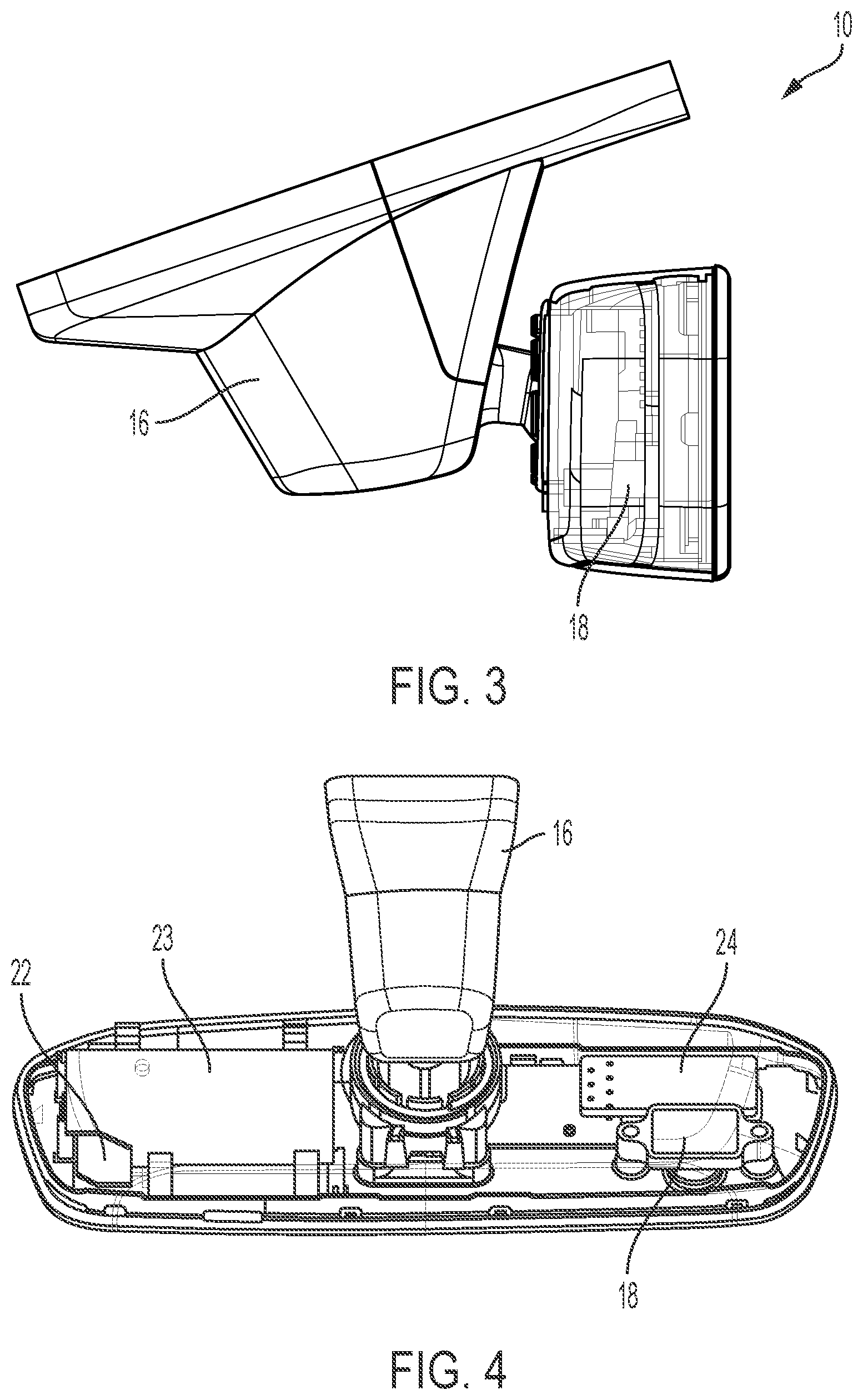 Patent US11780370 Figure 2 – Vehicular driver monitoring system with DMS camera at interior rearview mirror assembly