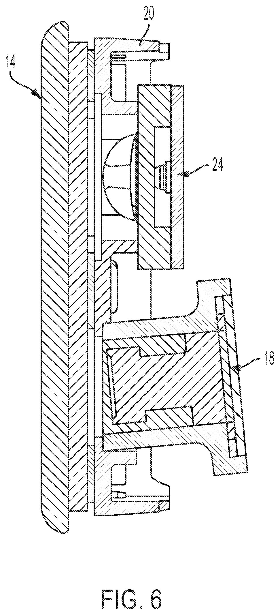 Patent US11780370 Figure 4 – Vehicular driver monitoring system with DMS camera at interior rearview mirror assembly