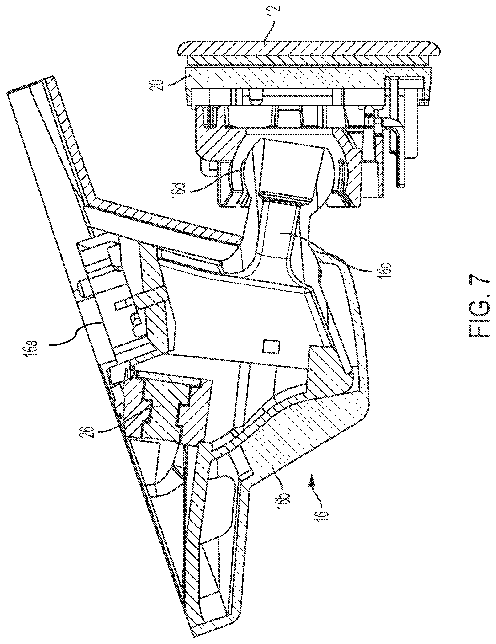 Patent US11780370 Figure 5 – Vehicular driver monitoring system with DMS camera at interior rearview mirror assembly