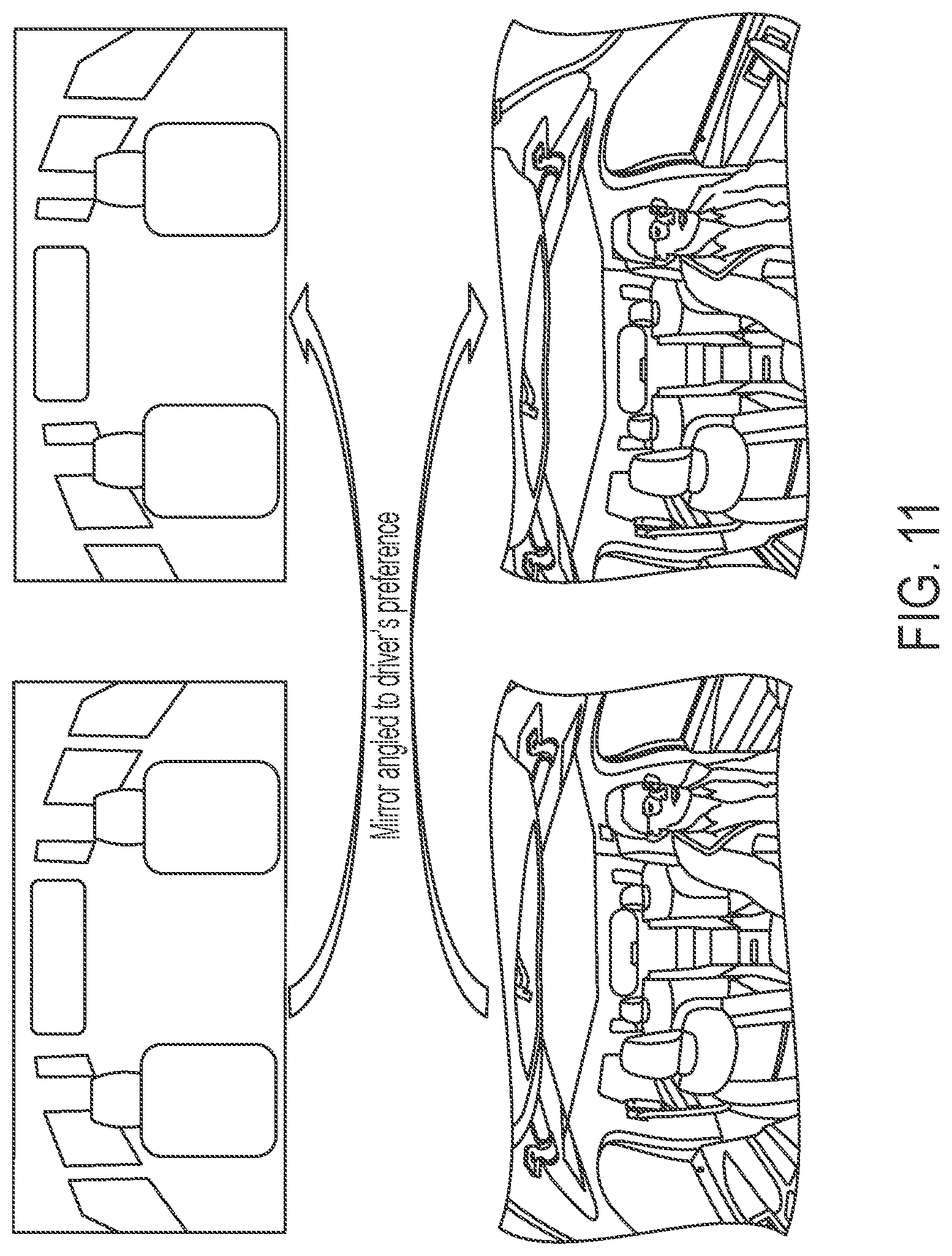 Patent US11780370 Figure 8 – Vehicular driver monitoring system with DMS camera at interior rearview mirror assembly