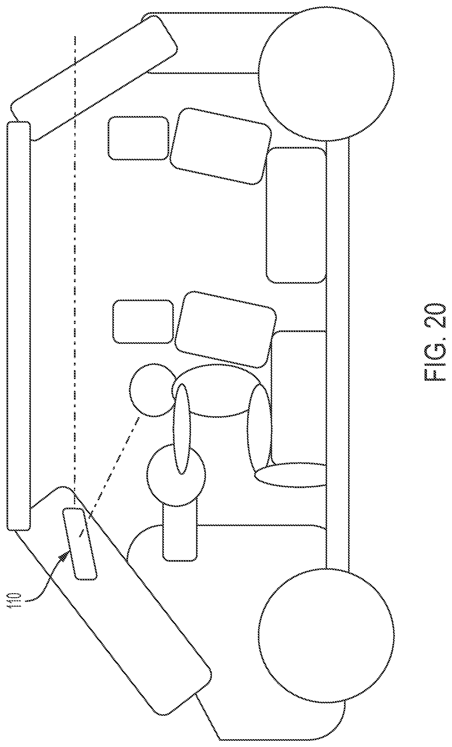 Patent US11780370 Figure 15 – Vehicular driver monitoring system with DMS camera at interior rearview mirror assembly