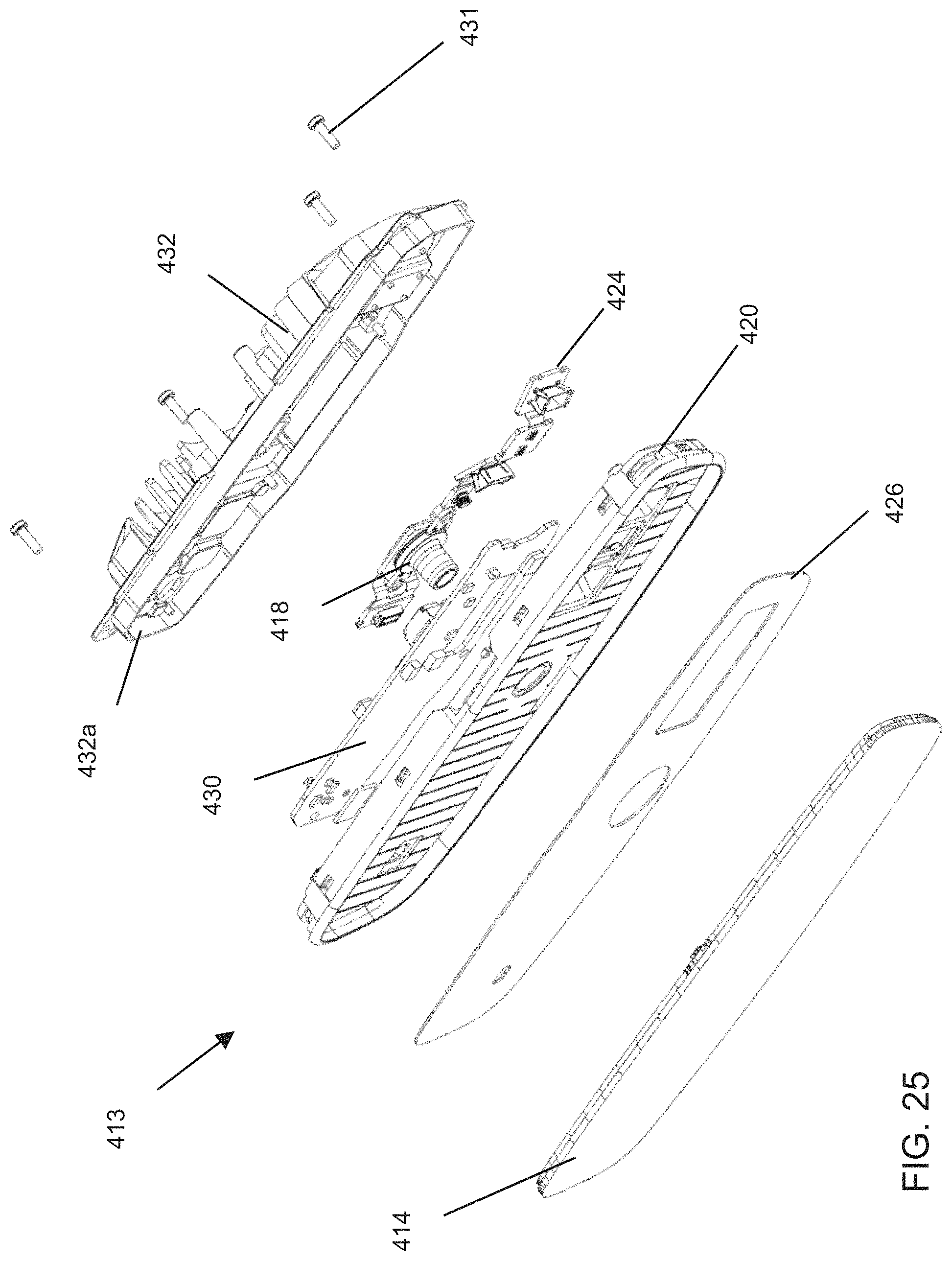 Patent US11780372 Figure 19 – Vehicular driver monitoring system with driver monitoring camera and near IR light emitter at interior rearview mirror assembly